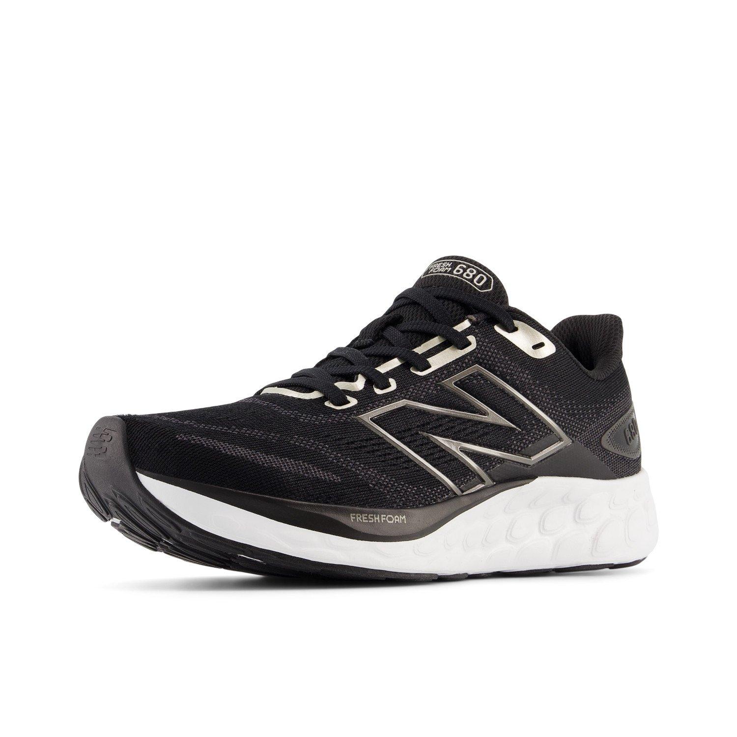 Black - New Balance - 680v8 Road Running Shoes Womens - 10
