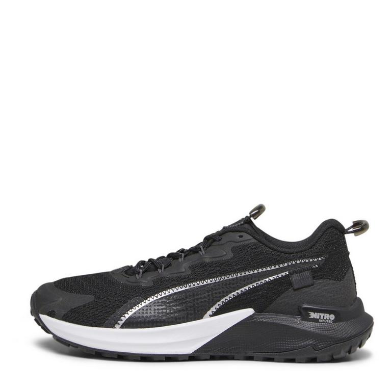Noir/Argent - Puma - Fast Trac 2 Nitro Women's Trail Running Black Shoes - 2