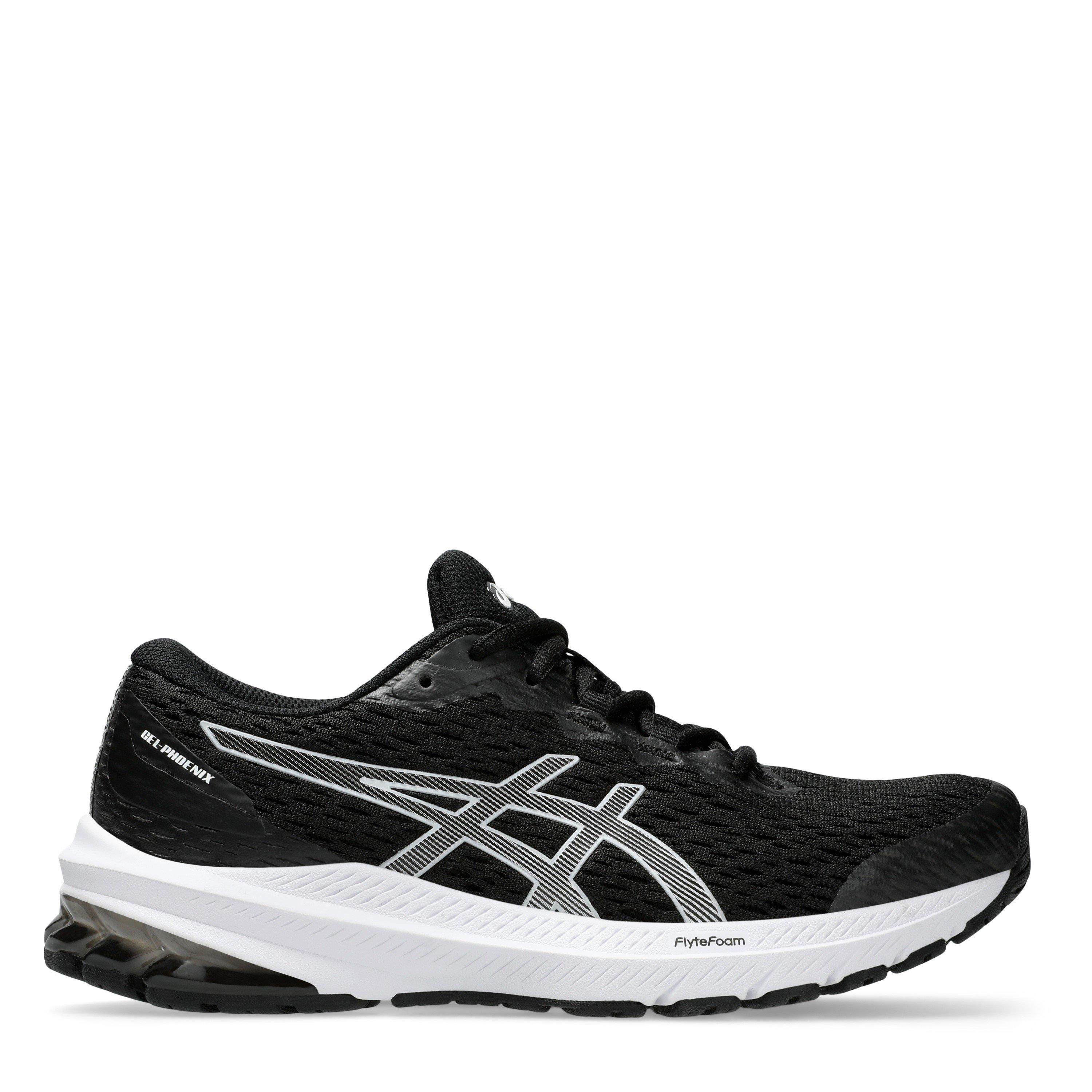 Black/White - Asics - GEL-Phoenix 12 Women's Running Shoes - 1