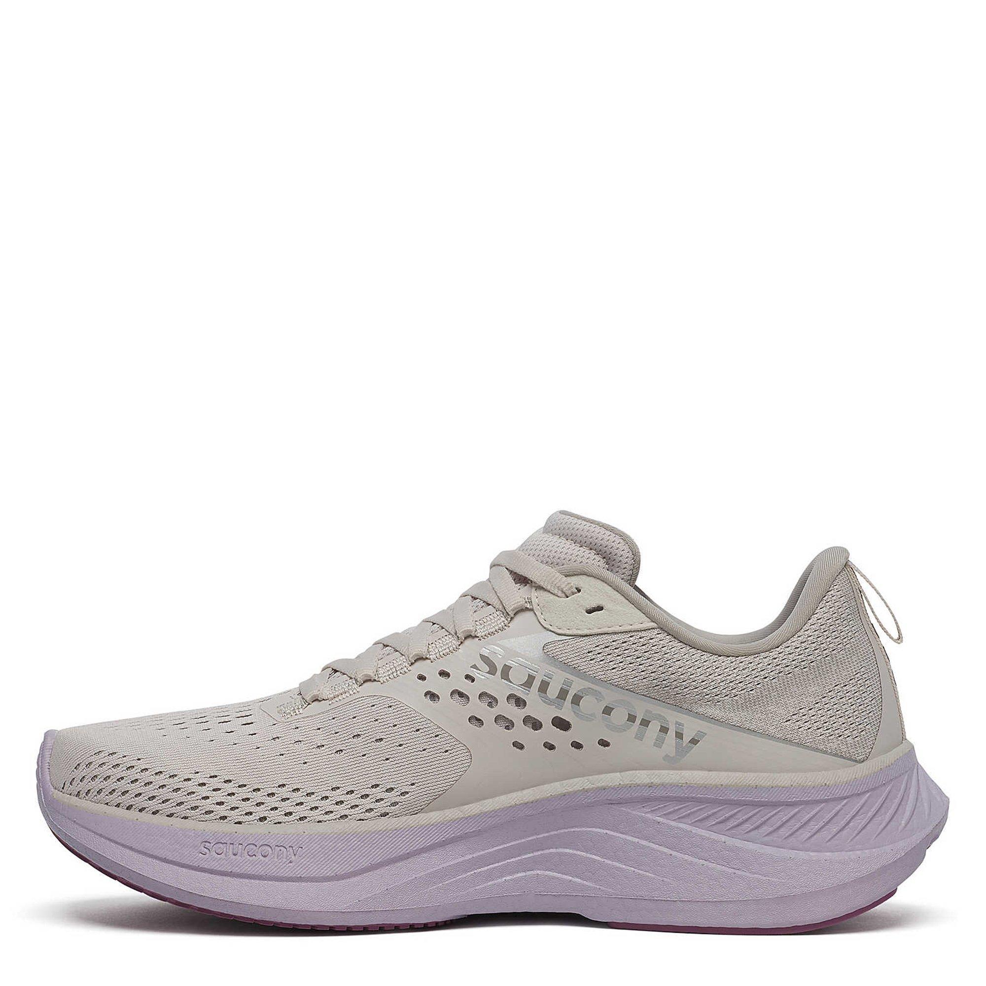 Moon/Viola - Saucony - Ride 17 Womens Running Shoes - 2