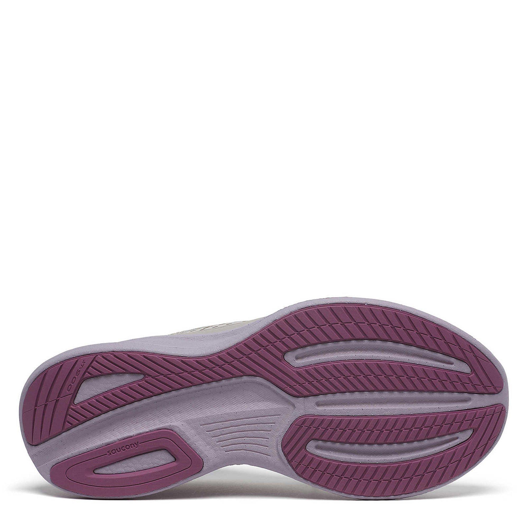 Moon/Viola - Saucony - Ride 17 Womens Running Shoes - 3