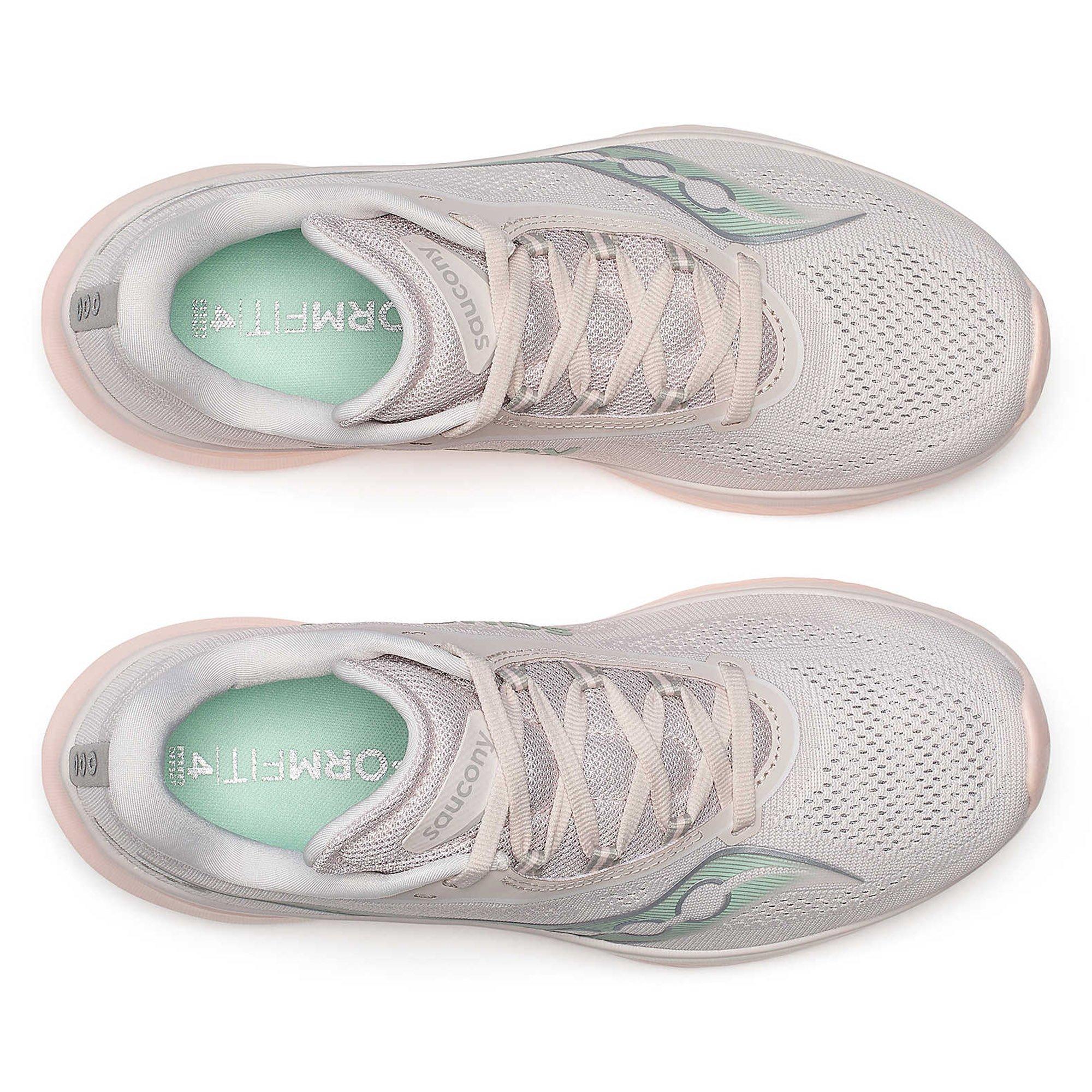 Moon/Jade - Saucony - Kinvara 15 Womens Running Shoes - 4