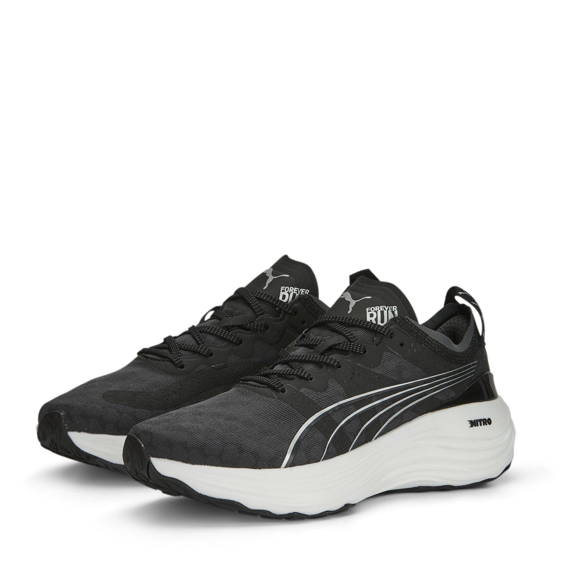 Noir/Blanc - Puma - Puma ForeverRUN Nitro Womens Support Running Shoes - 1