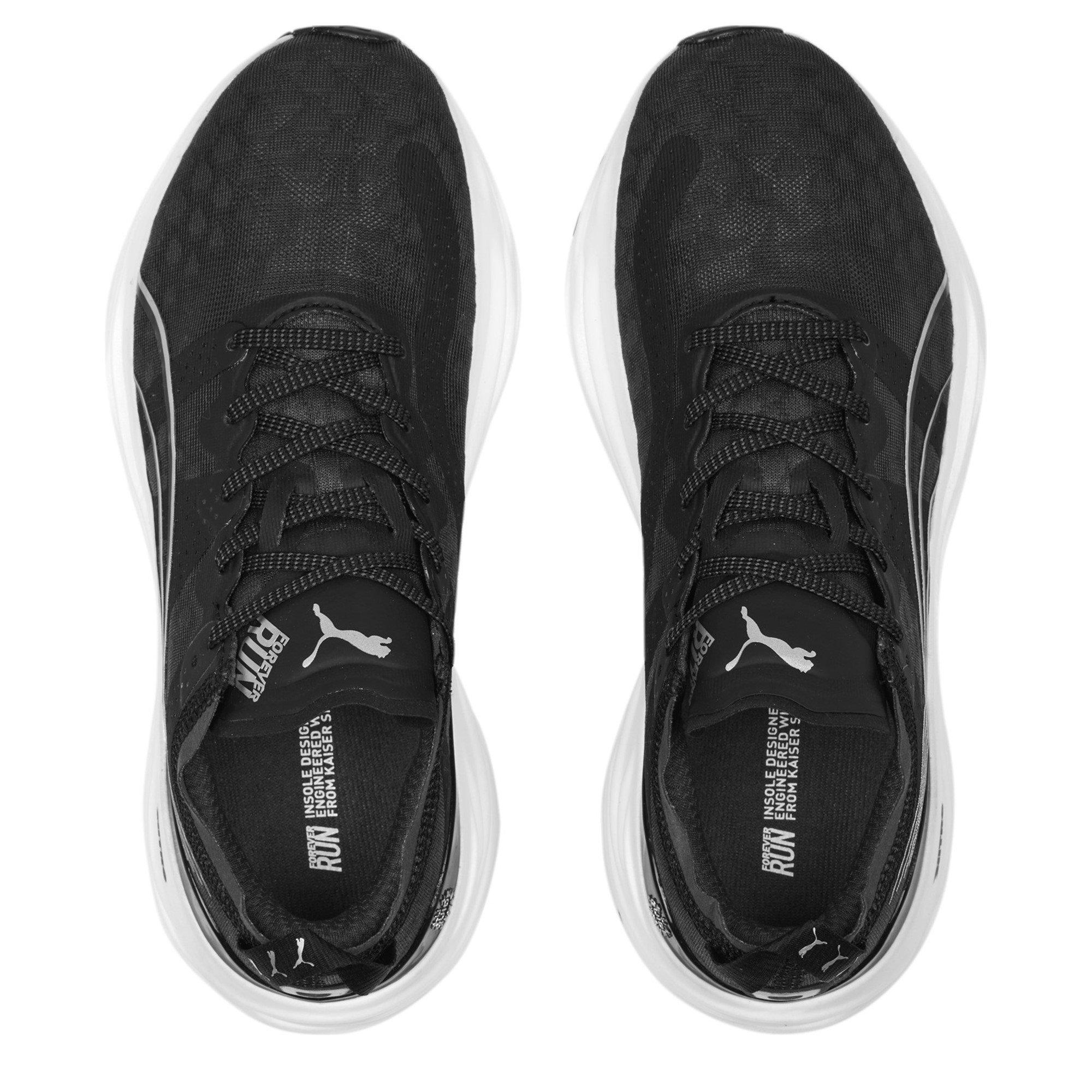 Noir/Blanc - Puma - Puma ForeverRUN Nitro Womens Support Running Shoes - 6