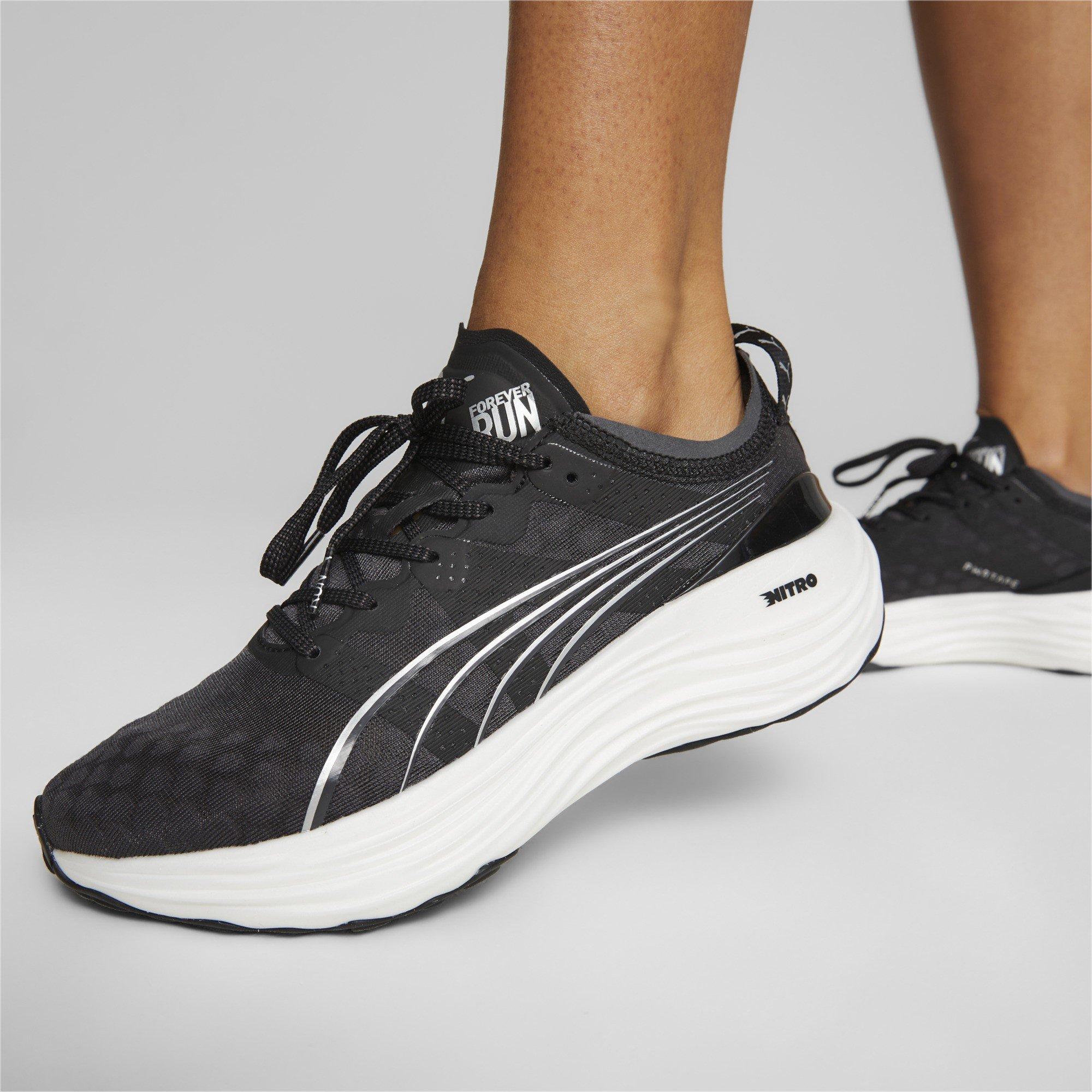 Noir/Blanc - Puma - Puma ForeverRUN Nitro Womens Support Running Shoes - 7