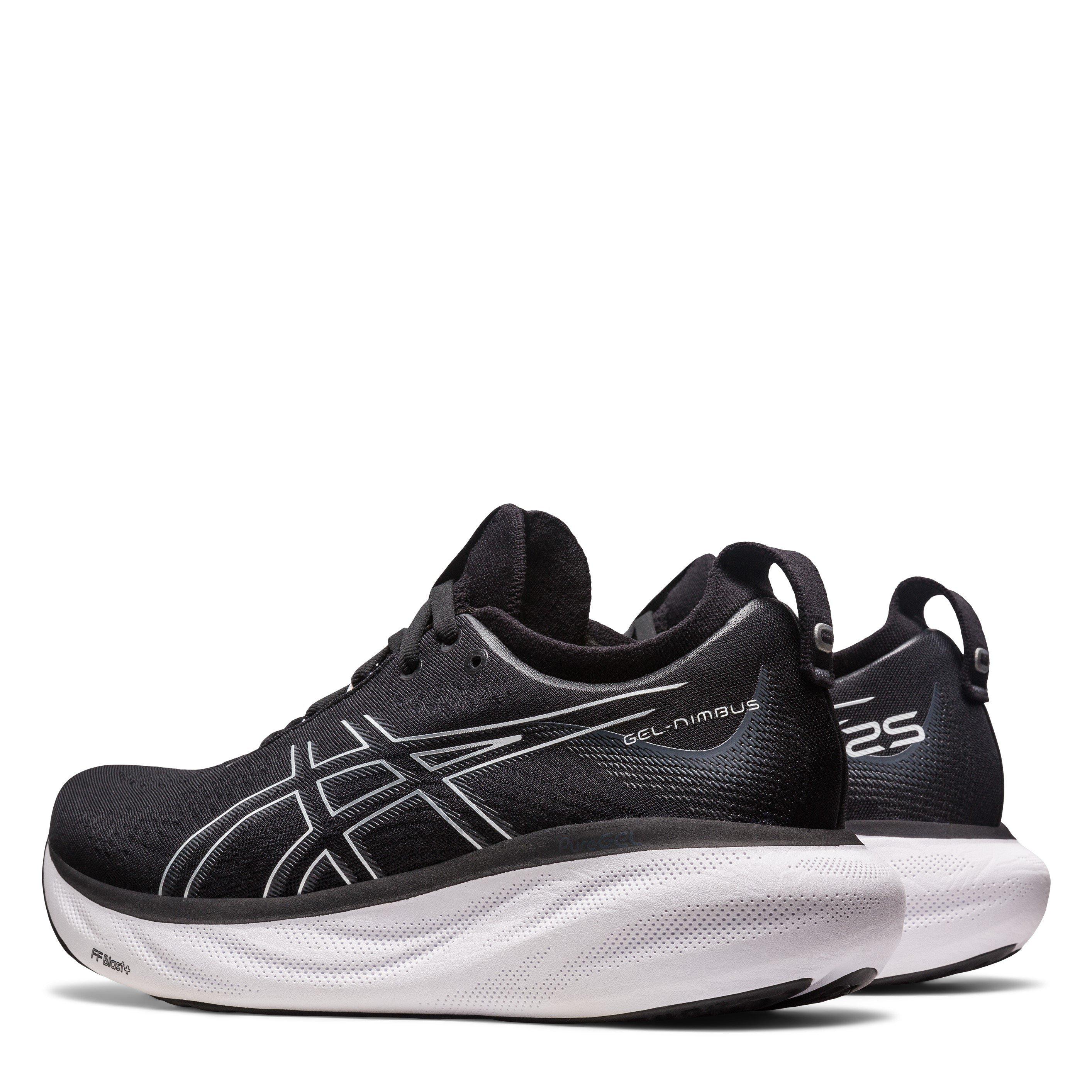 Black/Silver - Asics - ASICS GEL-Nimbus 25 Women's Running Shoes - 5
