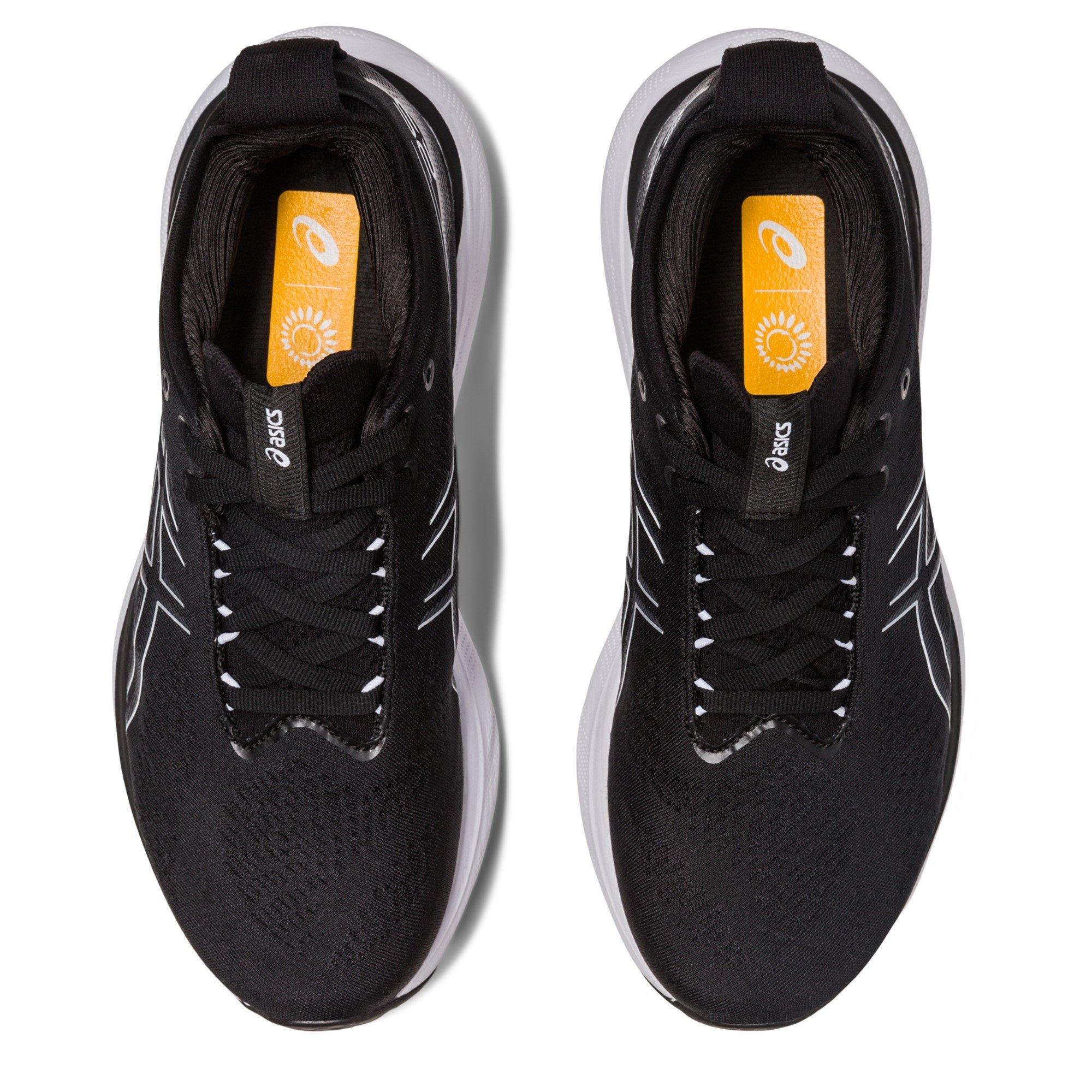 Black/Silver - Asics - ASICS GEL-Nimbus 25 Women's Running Shoes - 6