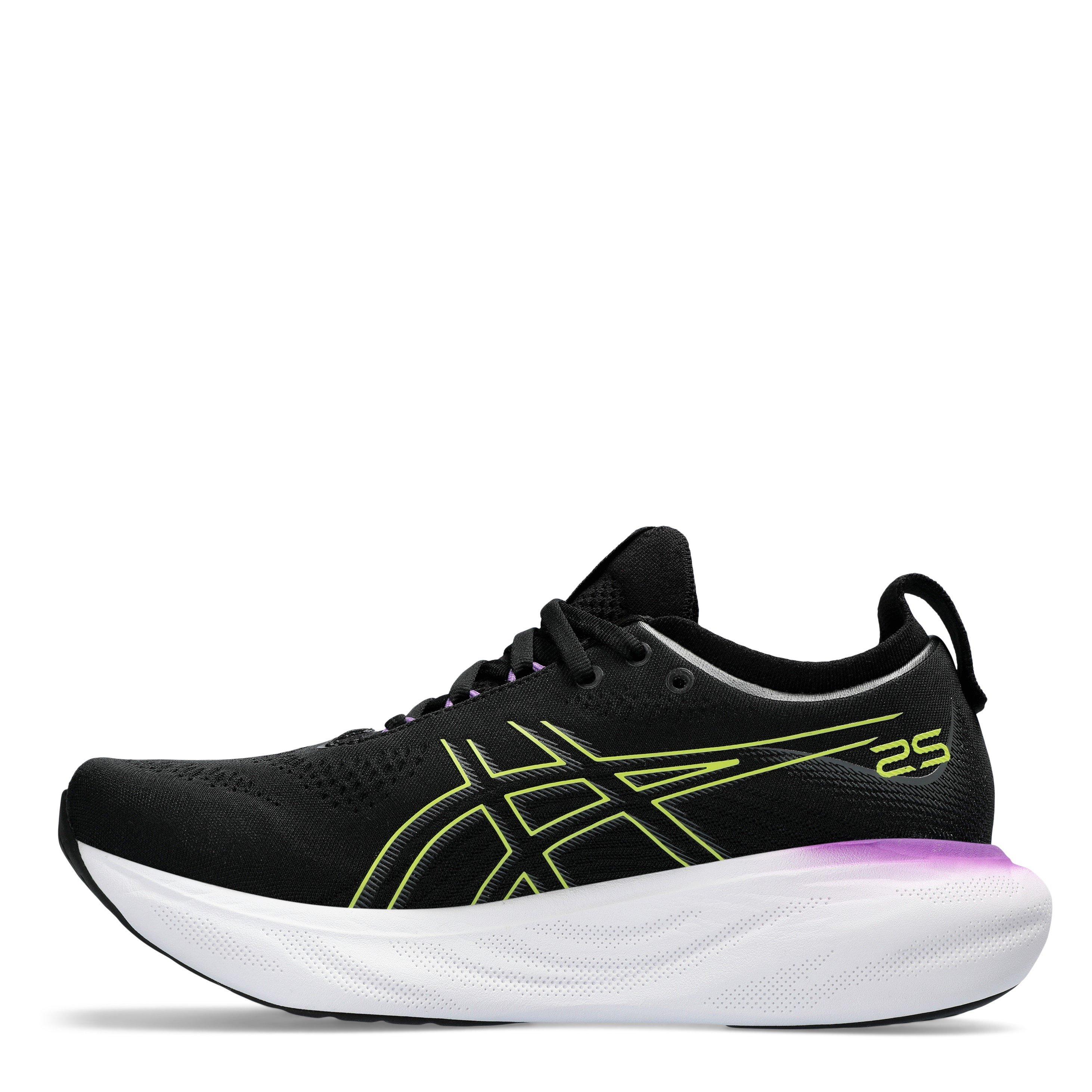 Black/Yellow - Asics - ASICS GEL-Nimbus 25 Women's Running Shoes - 2
