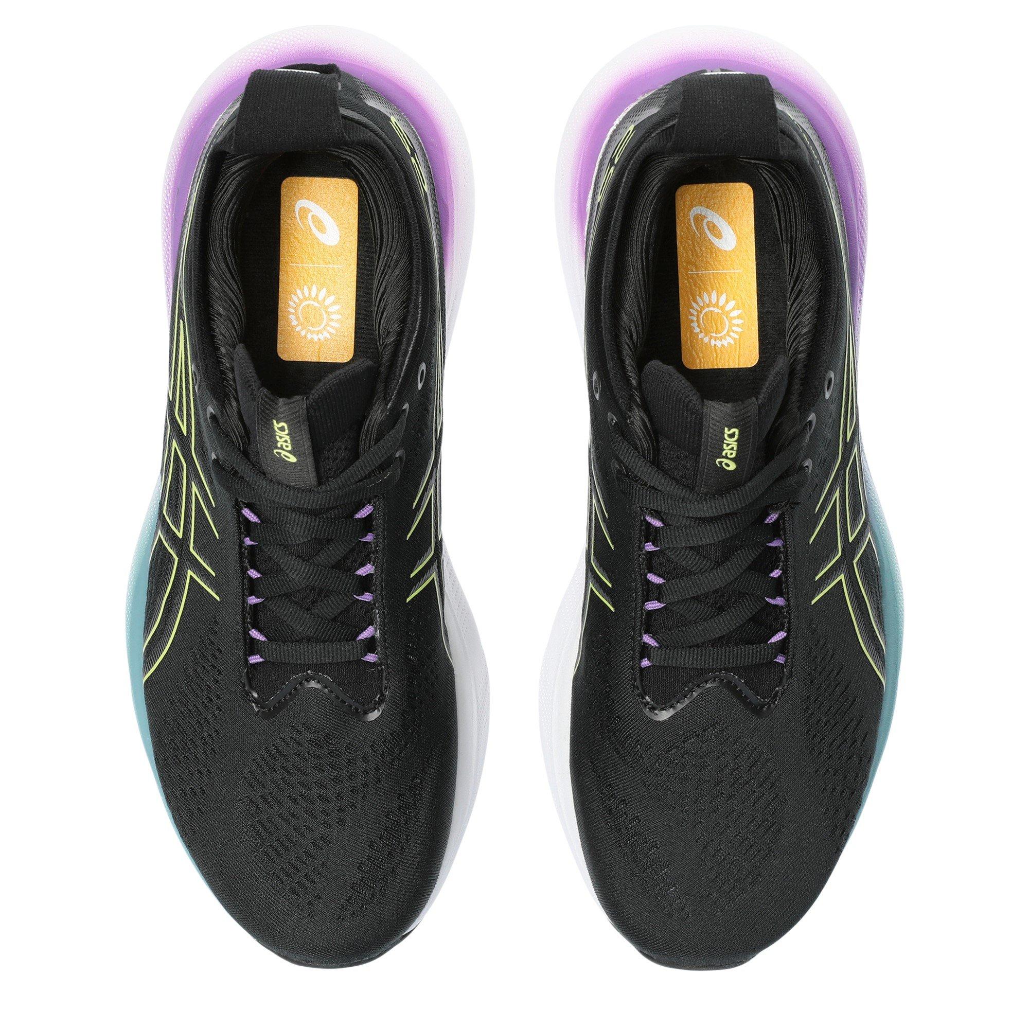 Black/Yellow - Asics - ASICS GEL-Nimbus 25 Women's Running Shoes - 6