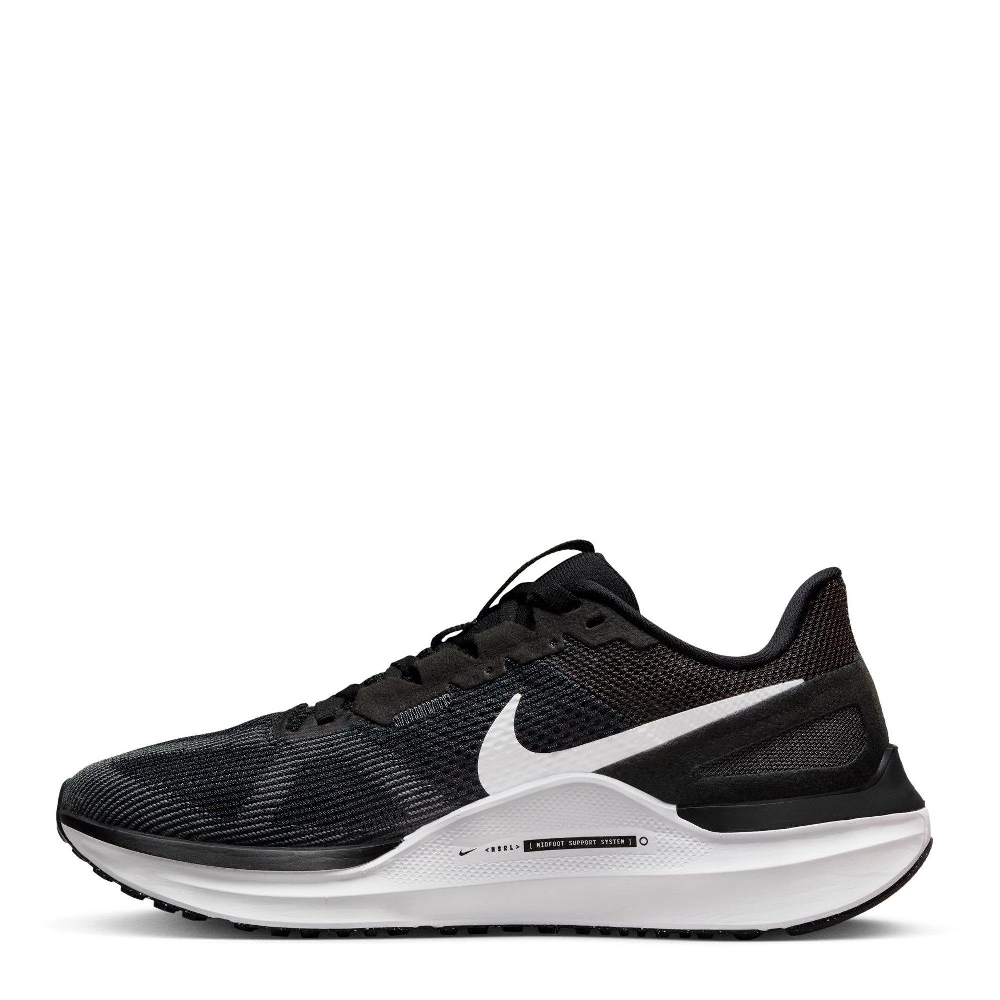 Schwarz/Grau - Nike - Air Zoom Structure 25 Road Running Shoes Womens - 2
