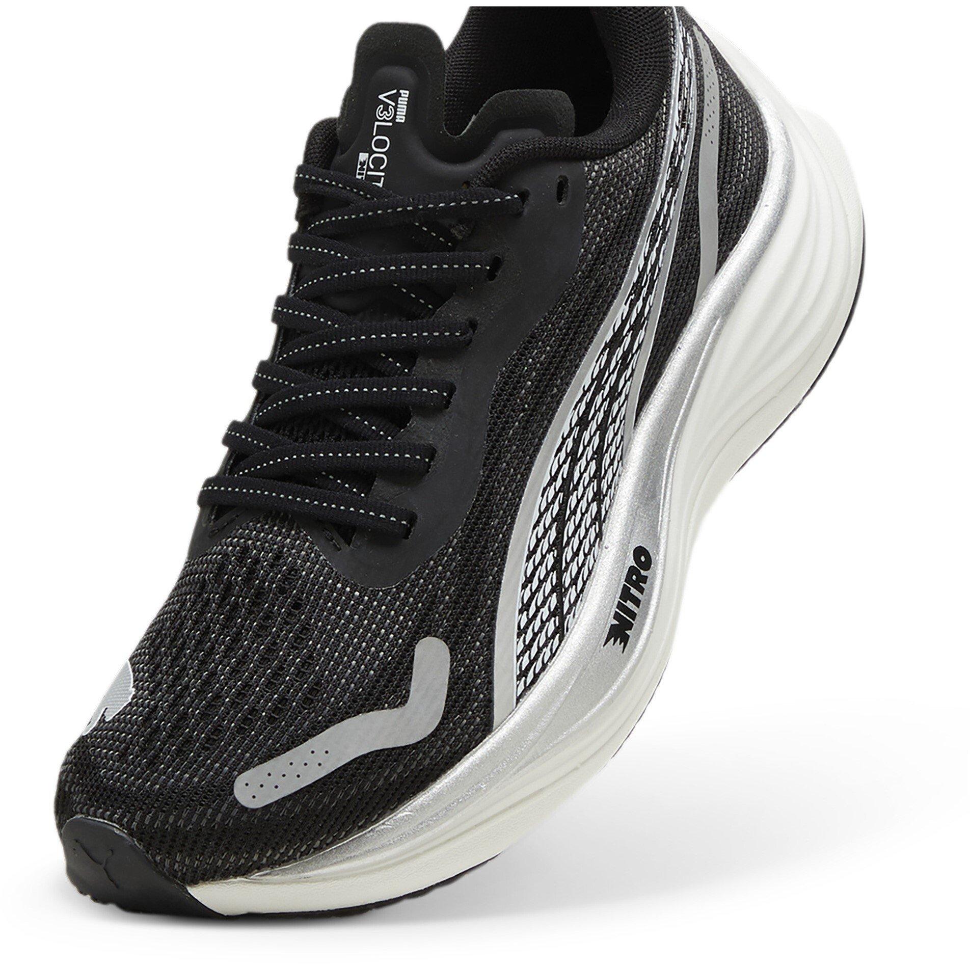 Black/White - Puma - Velocity Nitro 3 Running Shoes Women - 6