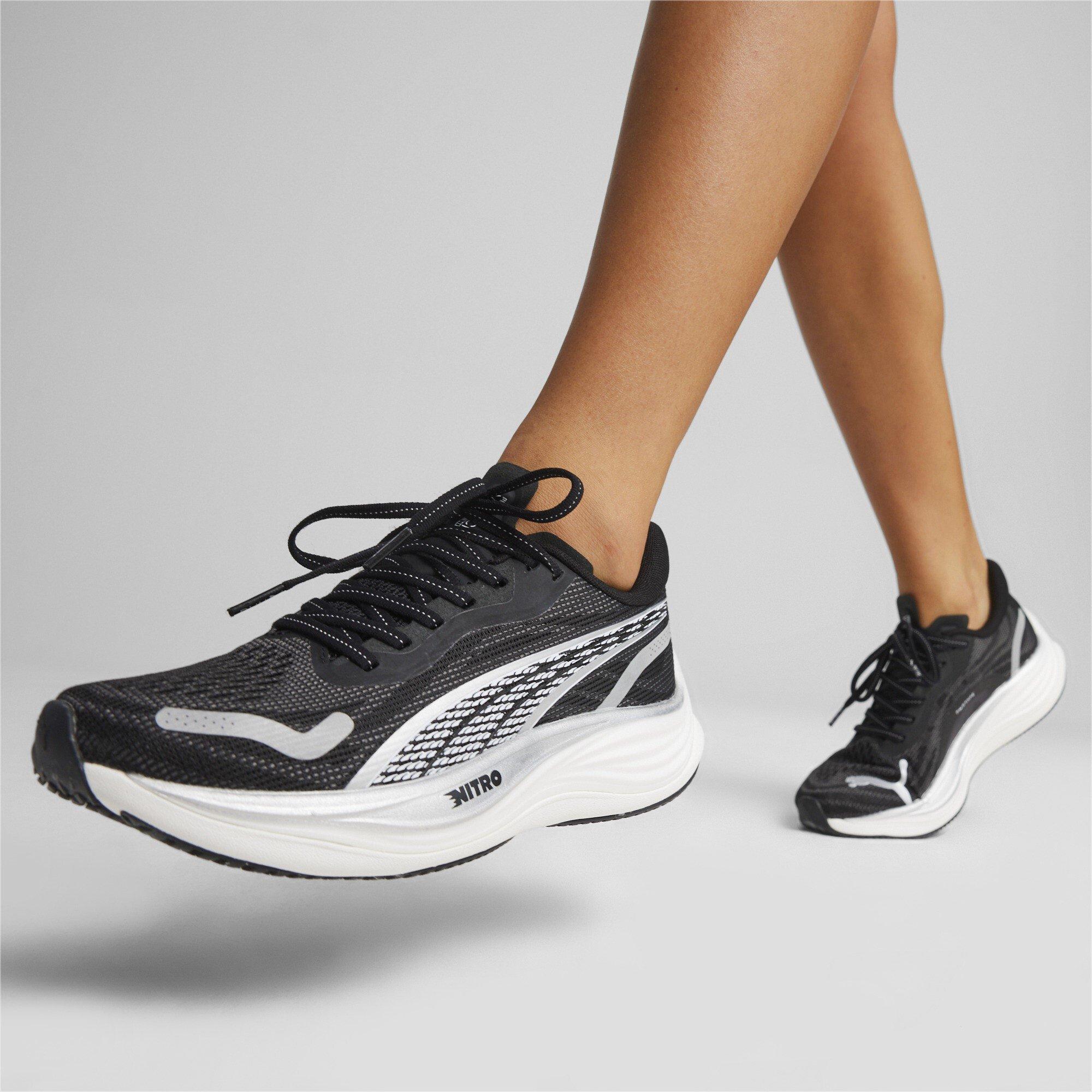 Black/White - Puma - Velocity Nitro 3 Running Shoes Women - 7
