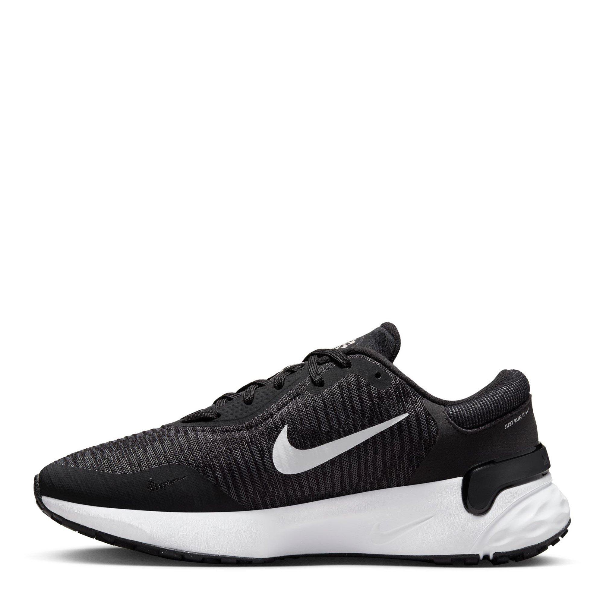 Blk/WhtAnth - Nike - Renew Run 4 Women's Road Running Shoes - 2