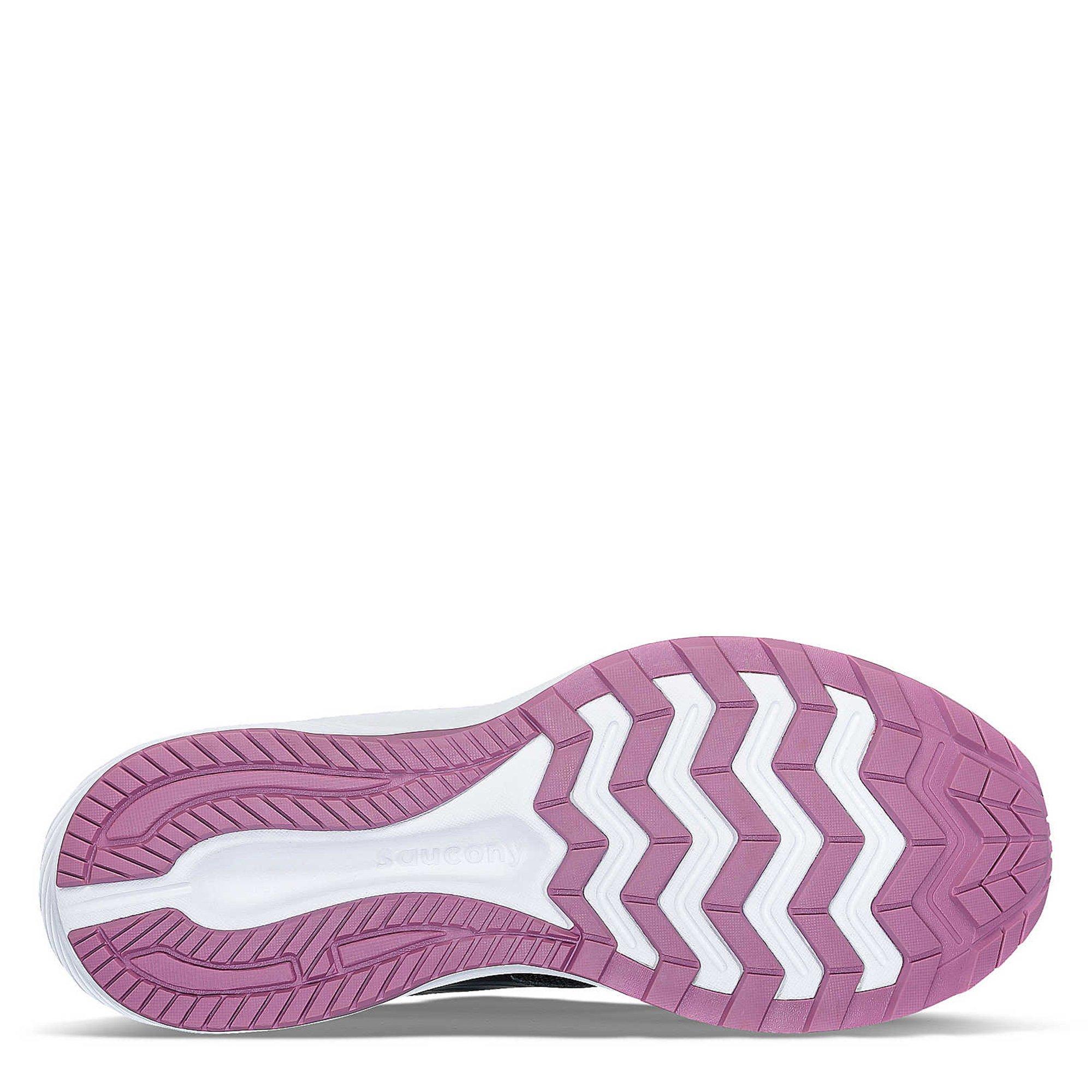 Black/Orchid - Saucony - Cohesion 17 Womens Running Shoes - 3