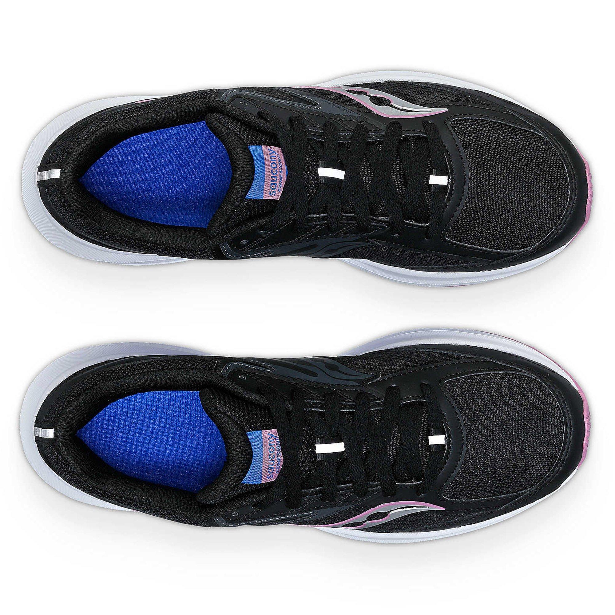 Black/Orchid - Saucony - Cohesion 17 Womens Running Shoes - 4