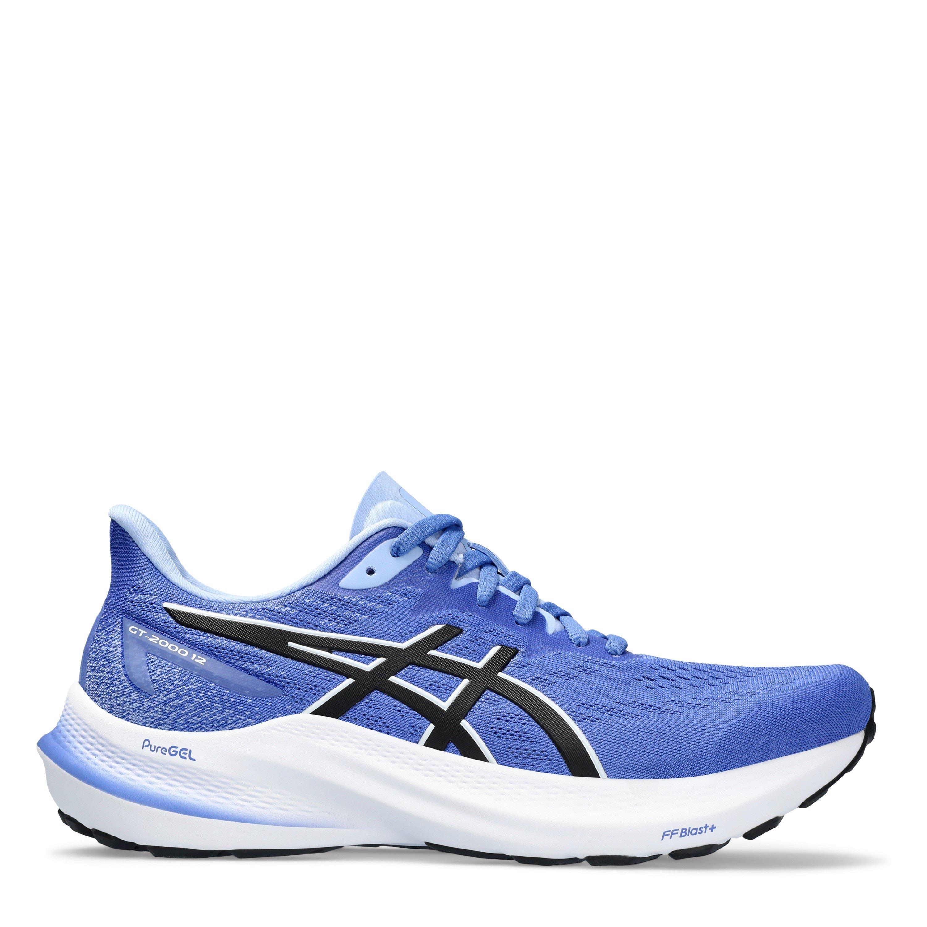 Asics womens running shoes blue on sale