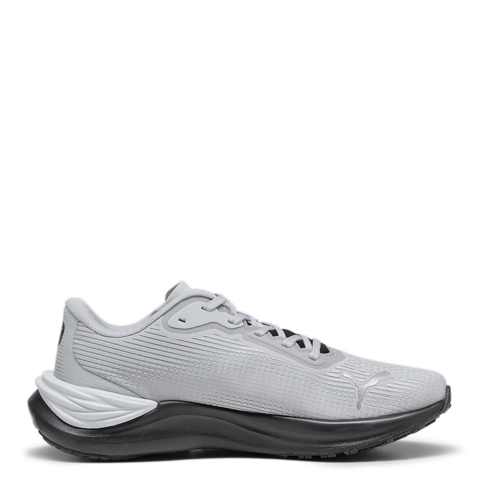 Grå/Sort - Puma - Women's Electrify Nitro Water Repellent Road Running Shoes - 4