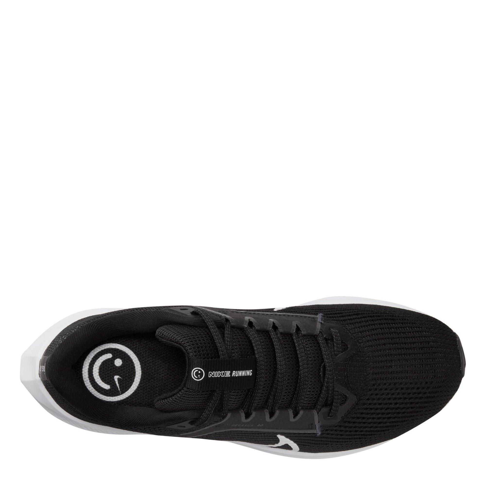 ZWART/WIT-IRO - Nike - Pegasus 40 Women's Road Running Shoes - 10