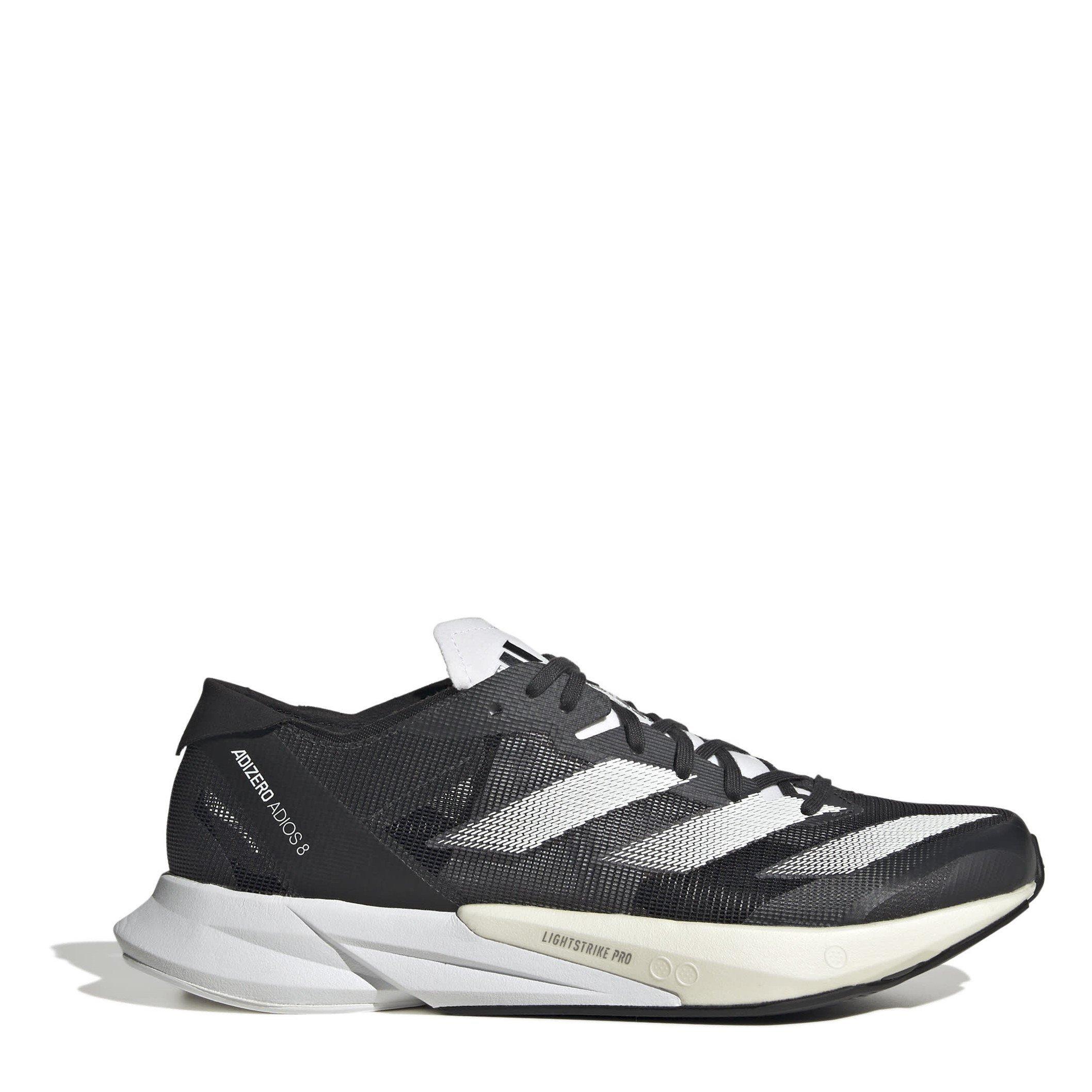 Nero/Bianco - adidas - Adizero Adios 8 Womens Running Shoes - 1