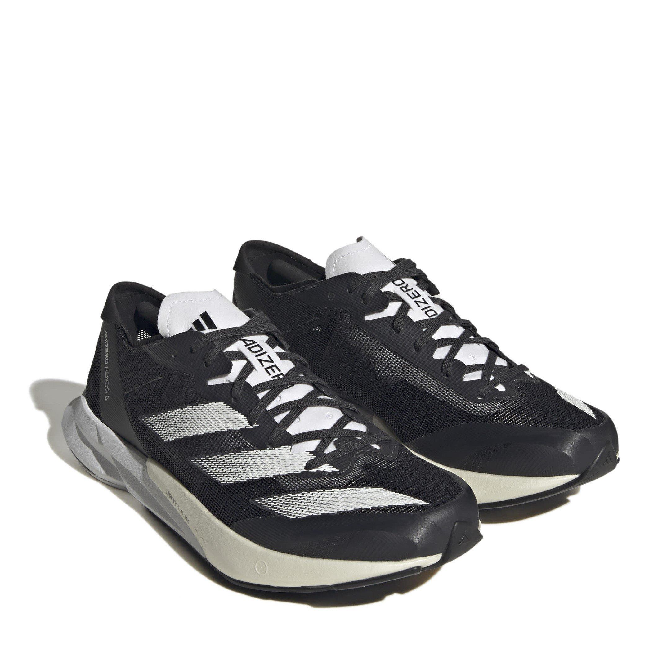 Nero/Bianco - adidas - Adizero Adios 8 Womens Running Shoes - 3