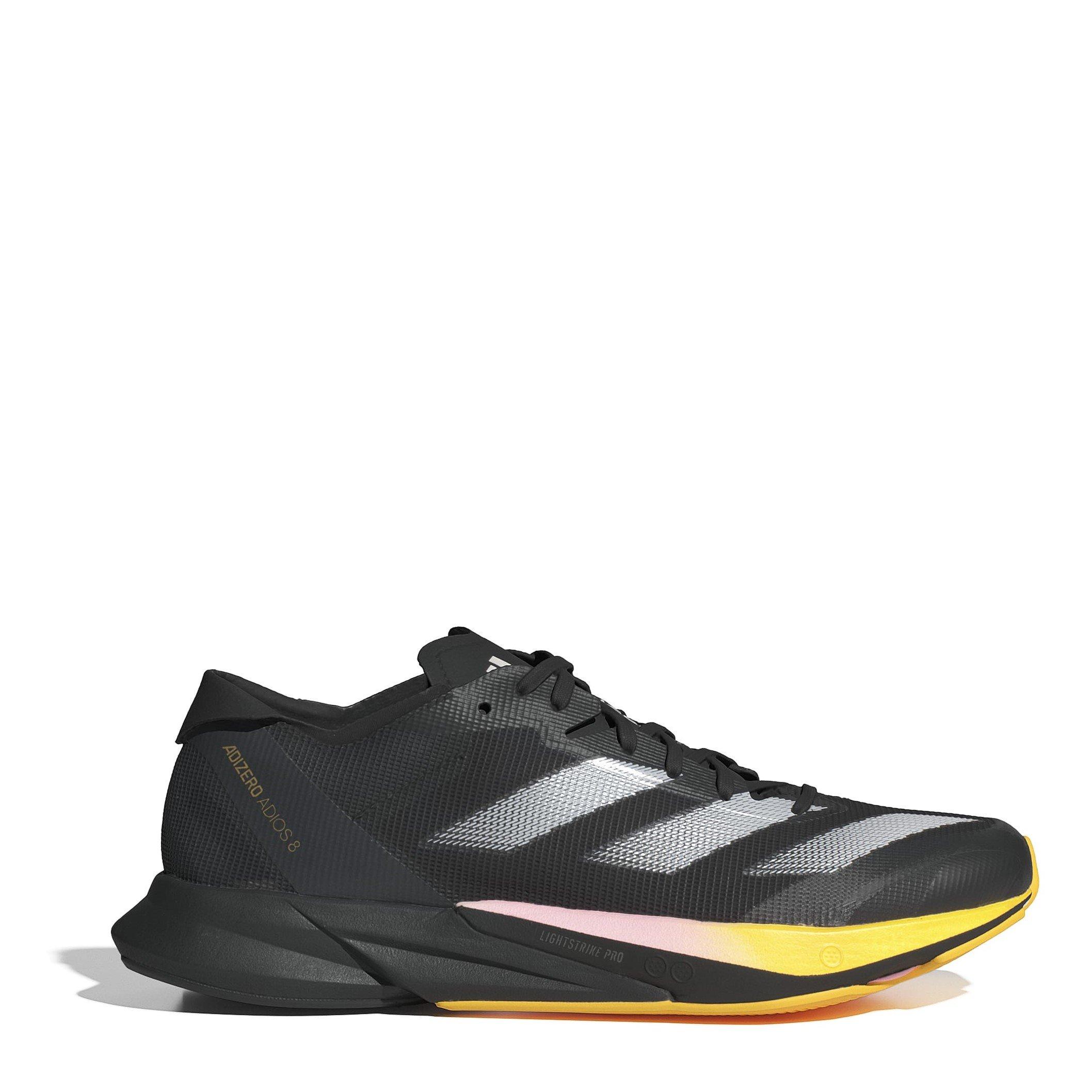 Nero/Zero Met - adidas - Adizero Adios 8 Womens Running Shoes - 1