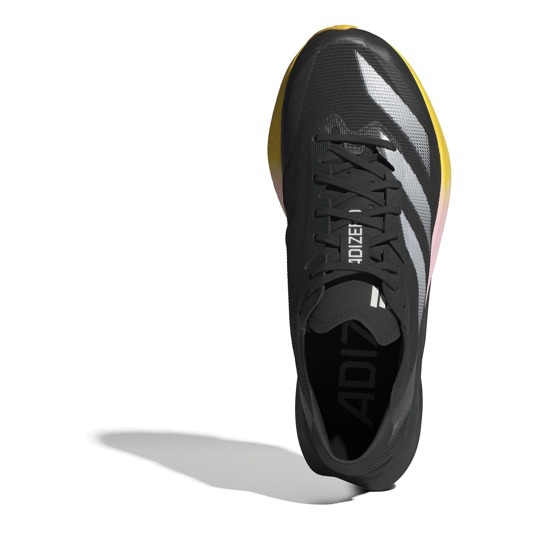 Nero/Zero Met - adidas - Adizero Adios 8 Womens Running Shoes - 6