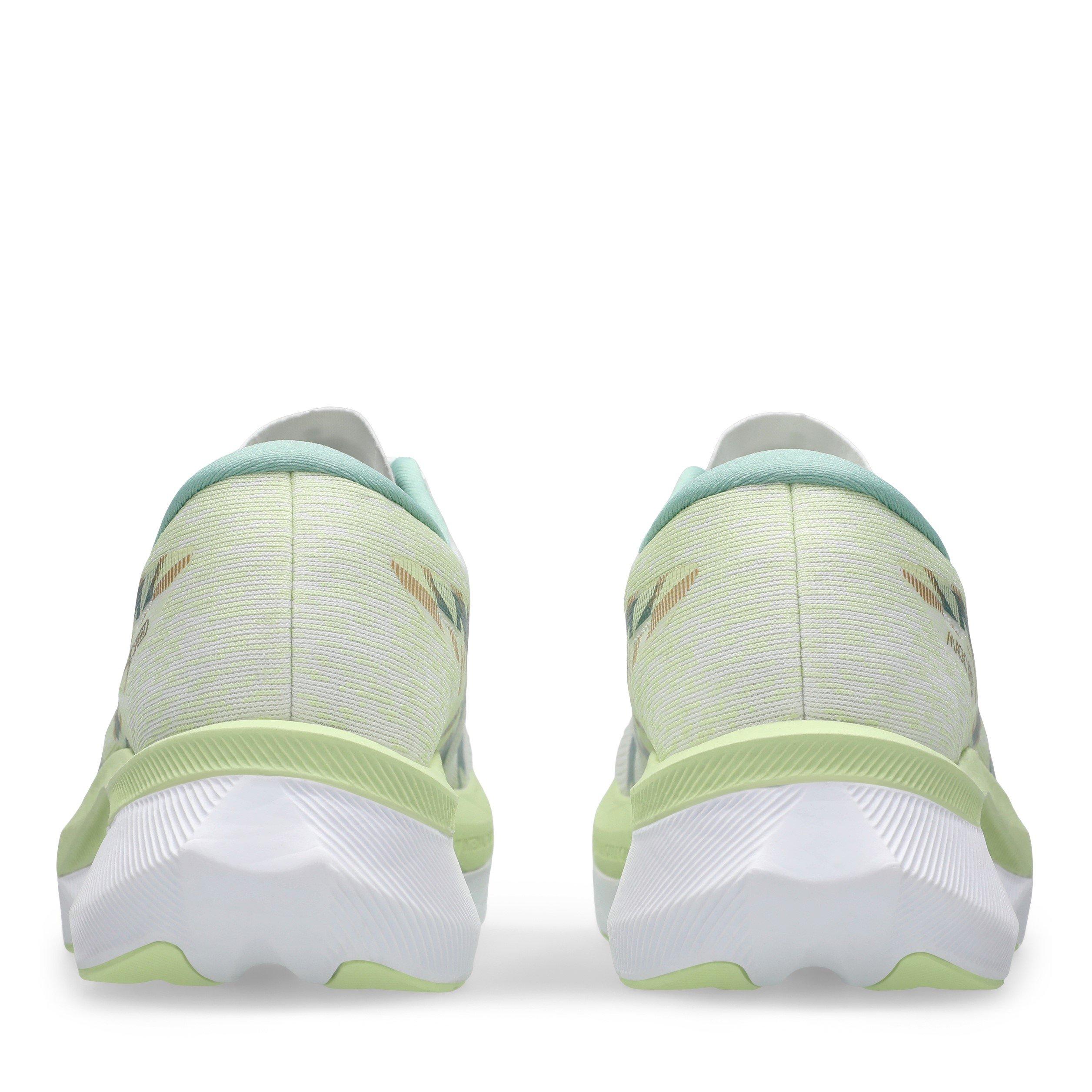 WHITE/CELADON - Asics - Asics Magic Speed 4 Womens Running Shoes - 7