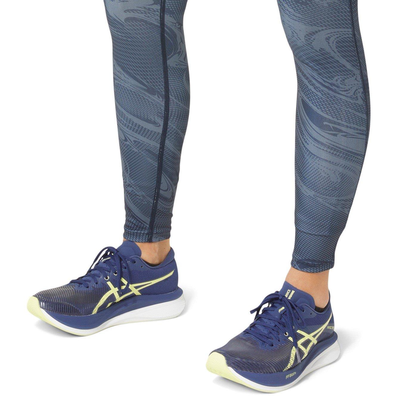 OCEAN/GL YELLOW - Asics - Magic Speed 3 Womens Running Shoes - 8