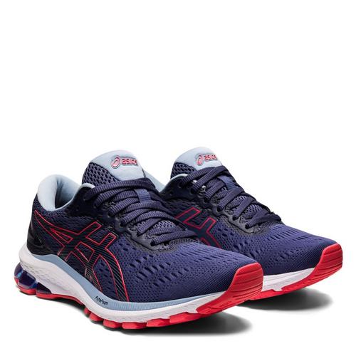 TUND BLUE/PINK - Asics - GT Xpress 2 Womens Running Shoes - 4