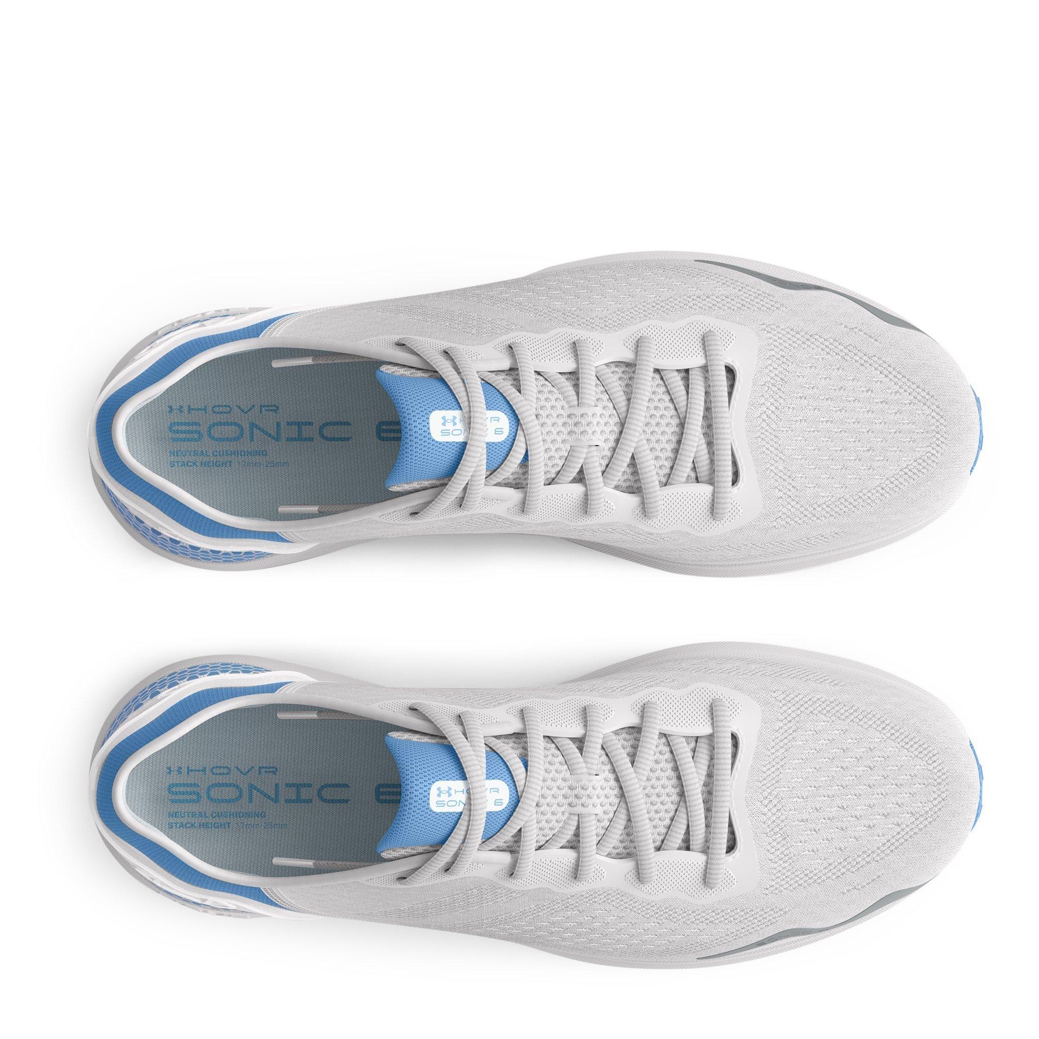 Grey - Under Armour - HOVR Sonic 6  Running Shoes Womens - 4