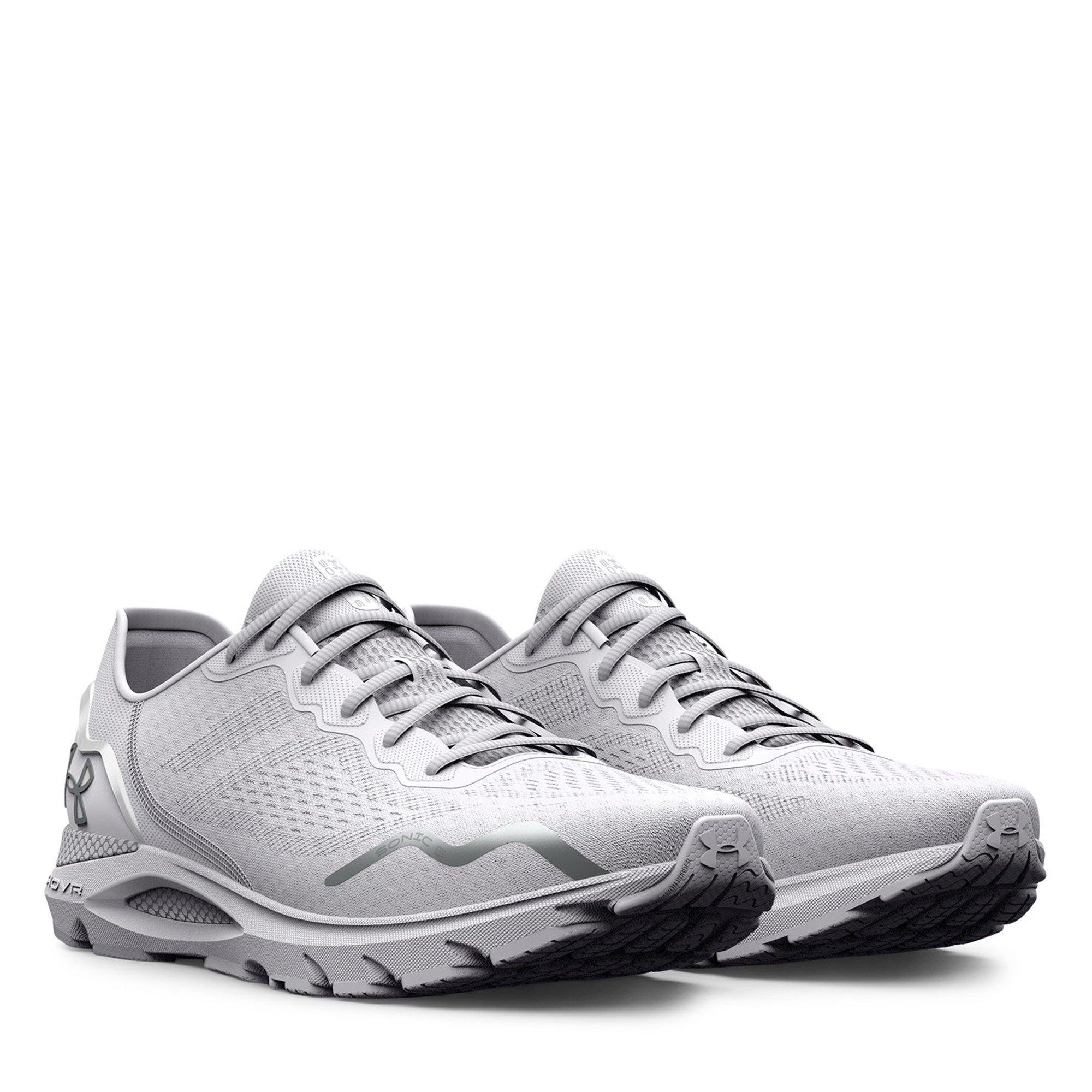 Bianco - Under Armour - HOVR Sonic 6  Running Shoes Womens - 5