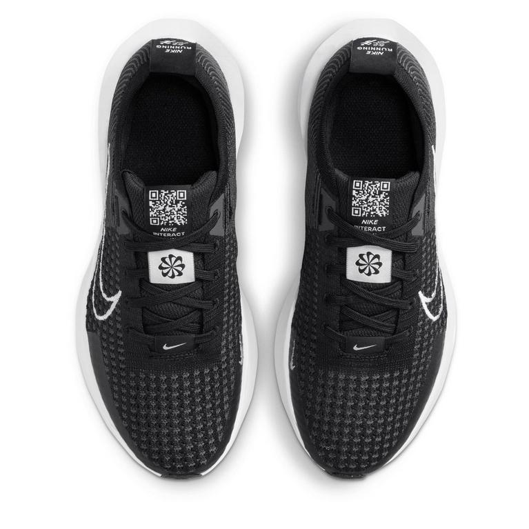 Noir/Blanc - Nike - Interact Run Women's Running Shoes - 6