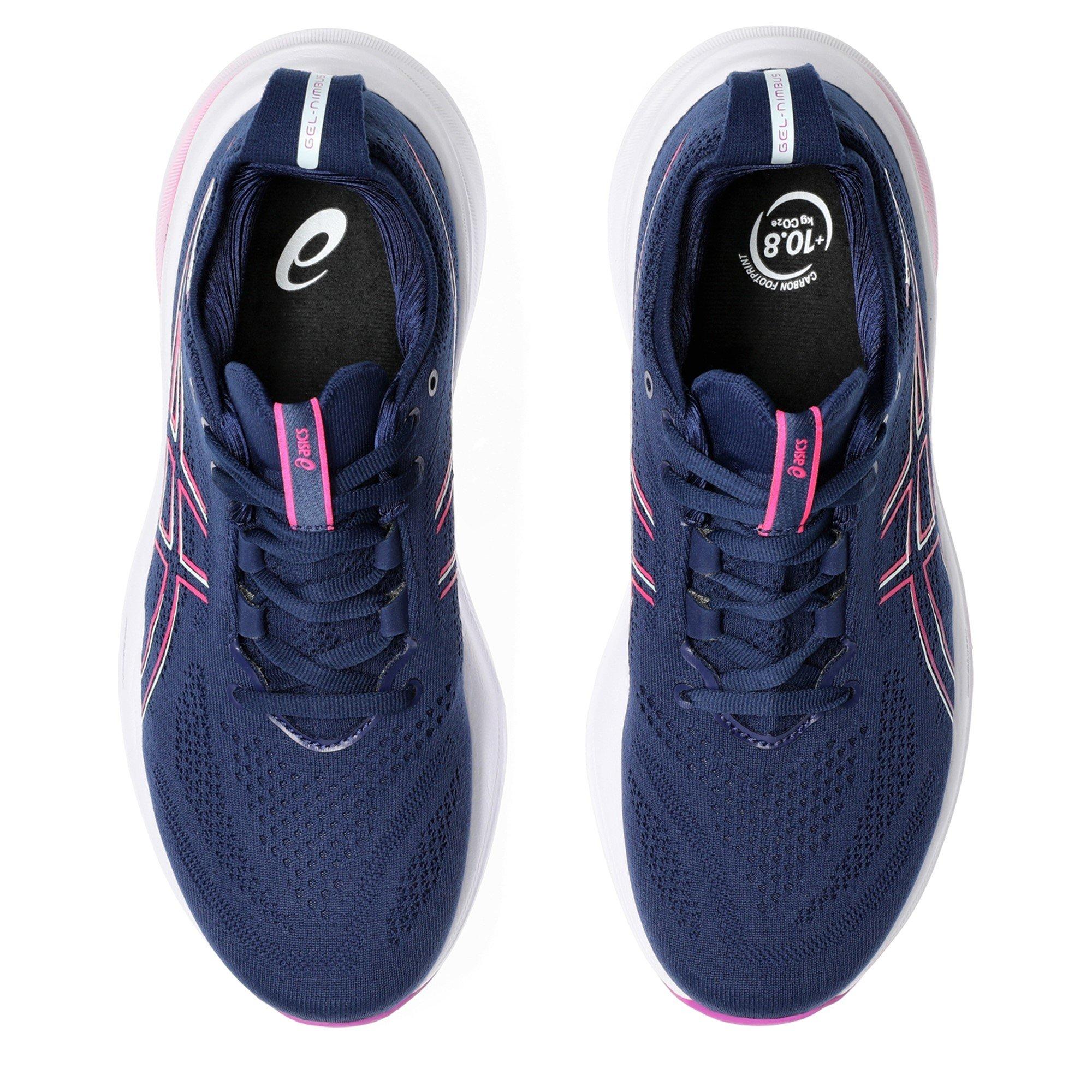 Blue/Magenta - Asics - Gel-Nimbus 26 Running Shoe Womens - 6