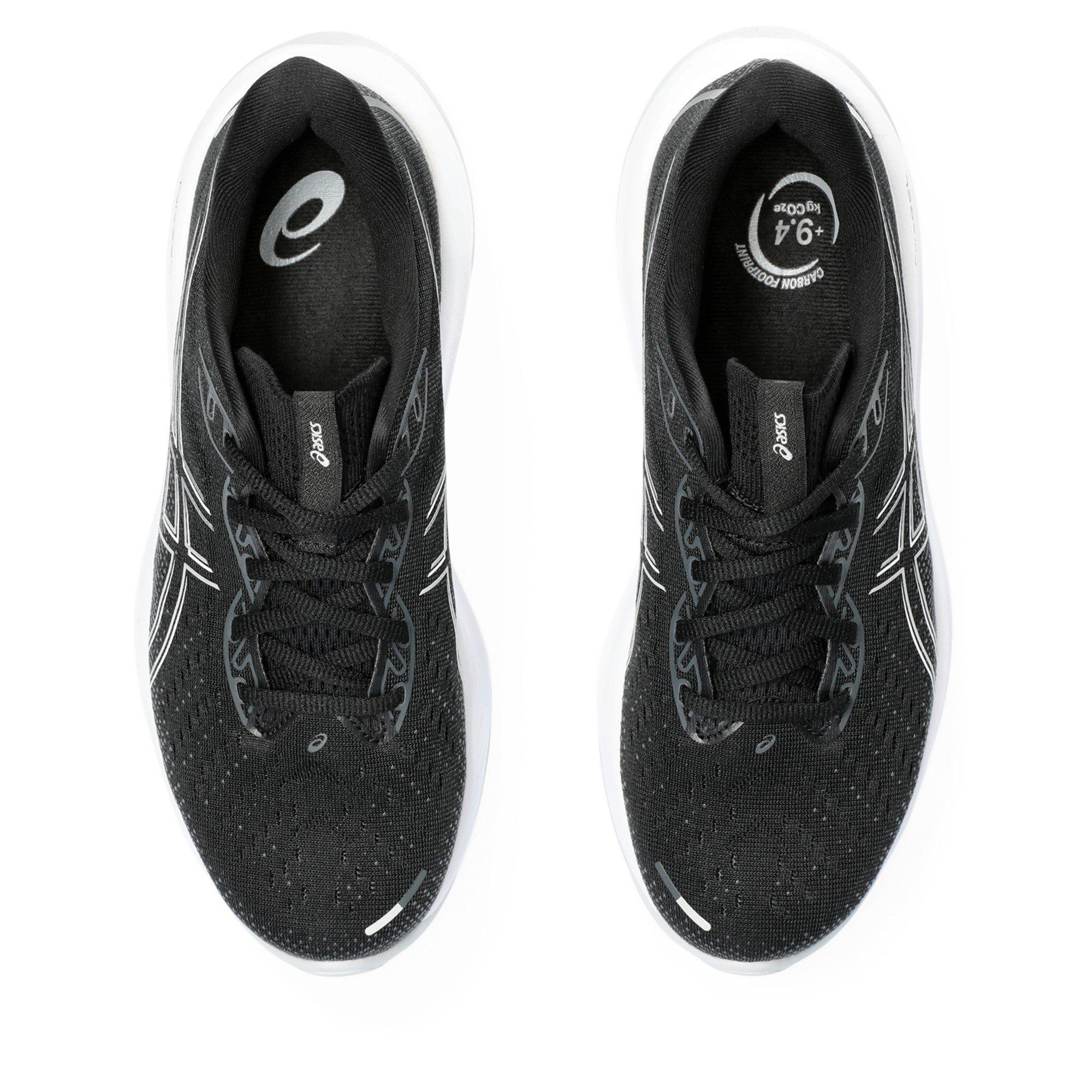 Black/White - Asics - Gel-Cumulus 26 Running Trainers Womens - 6