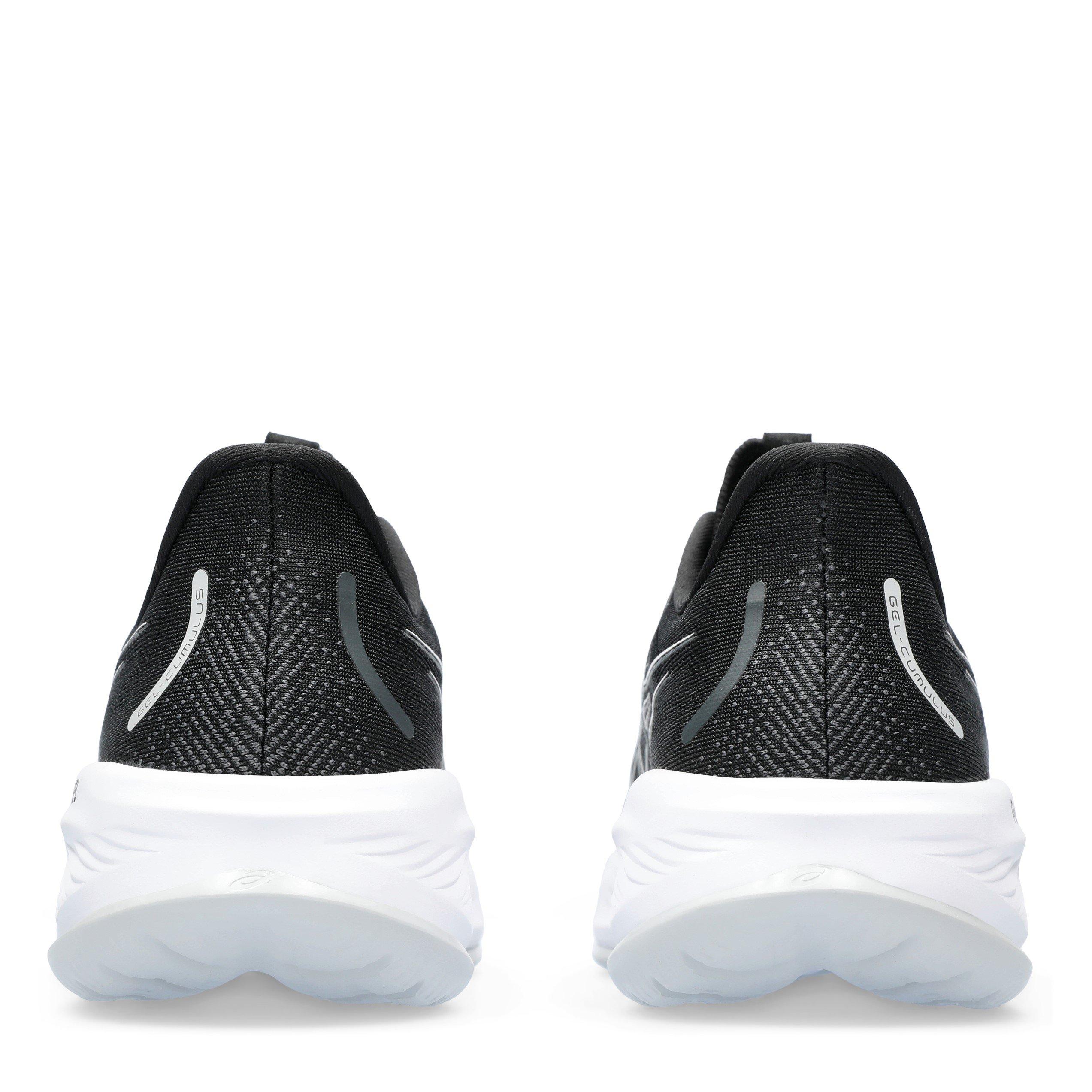 Black/White - Asics - Gel-Cumulus 26 Running Trainers Womens - 7