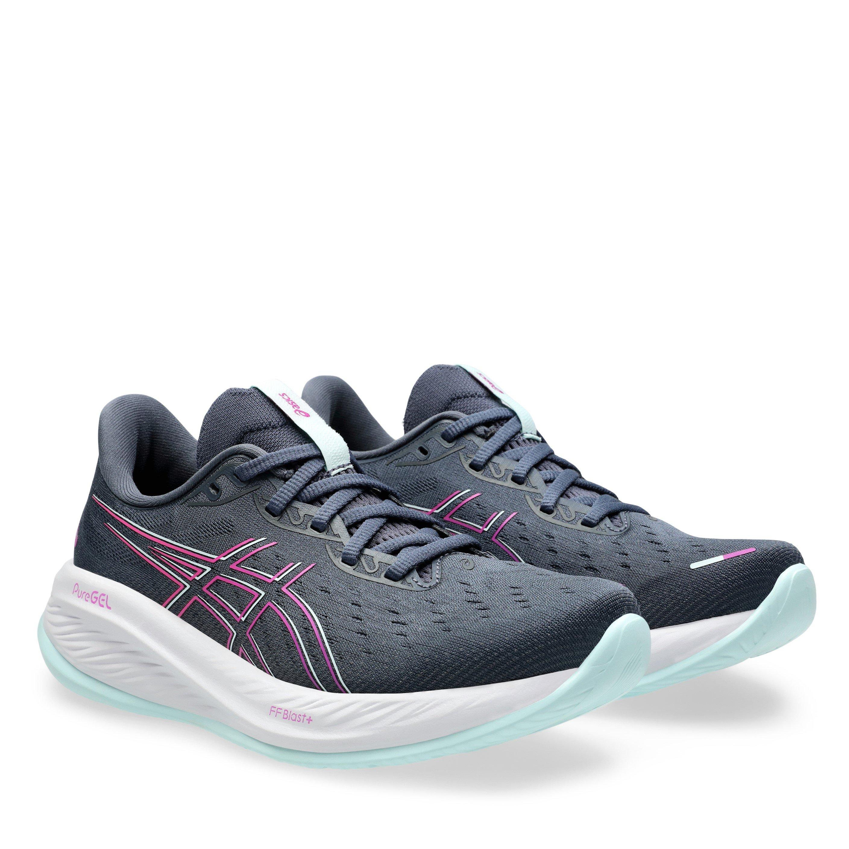 Purple/Magenta - Asics - Gel-Cumulus 26 Running Trainers Womens - 4