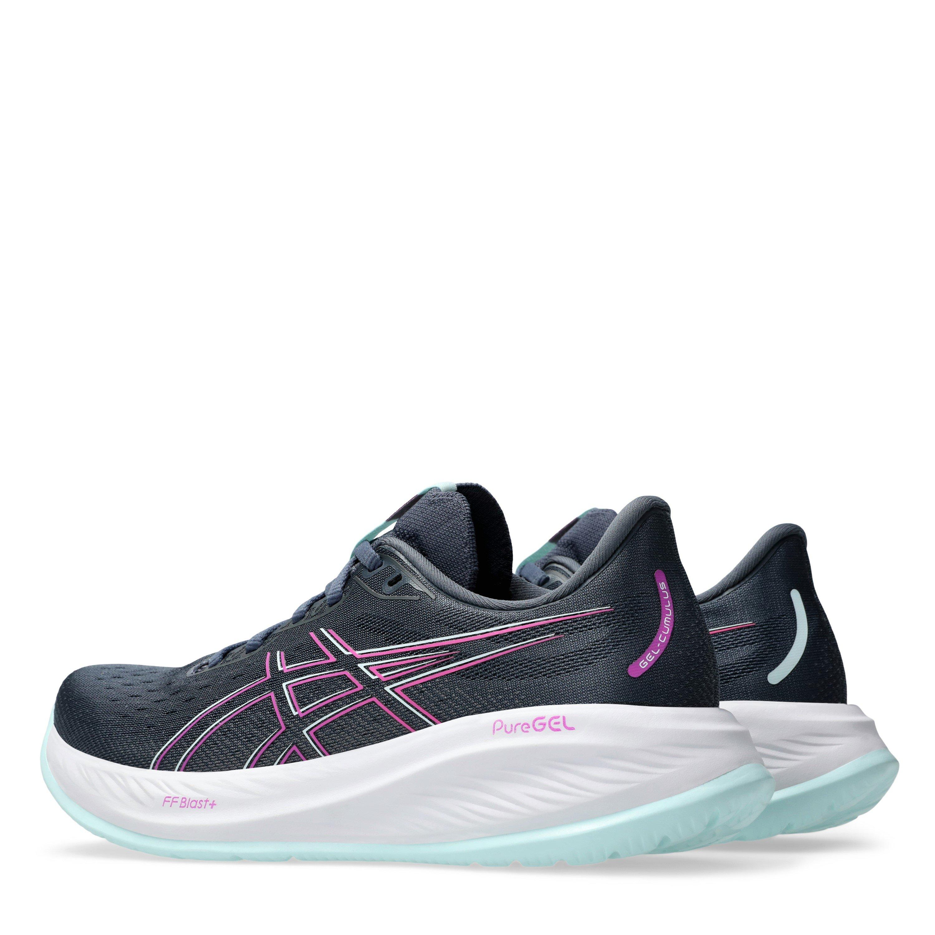 Purple/Magenta - Asics - Gel-Cumulus 26 Running Trainers Womens - 5