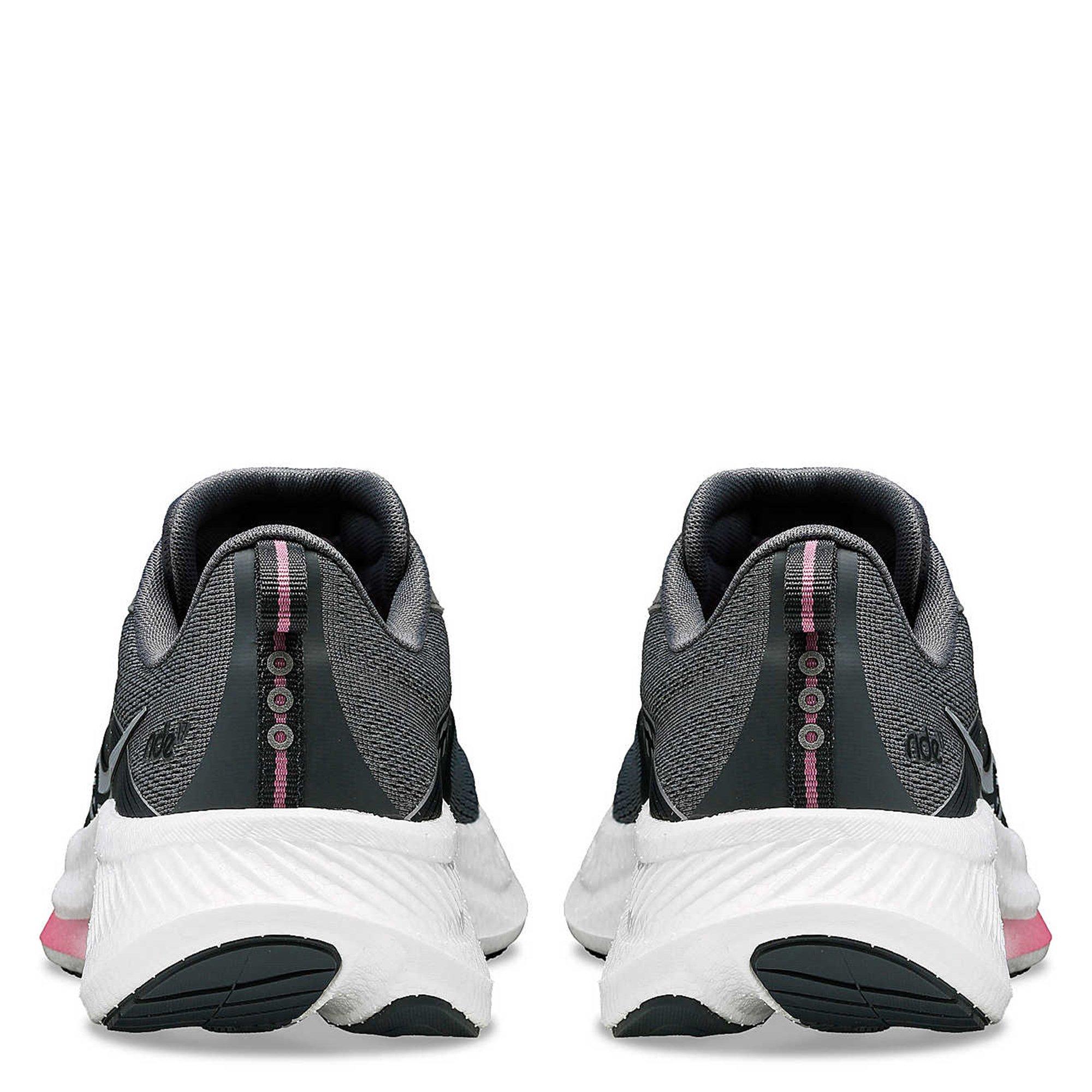 Cinder/Orchid - Saucony - Ride 17 Womens Running Shoes - 6