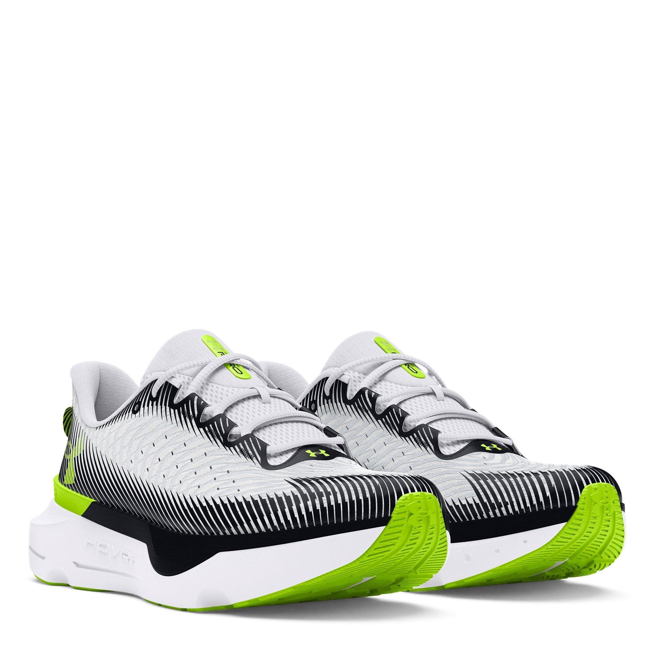 Whit Gry Black - Under Armour - Infinite Pro Running Shoes Womens - 5