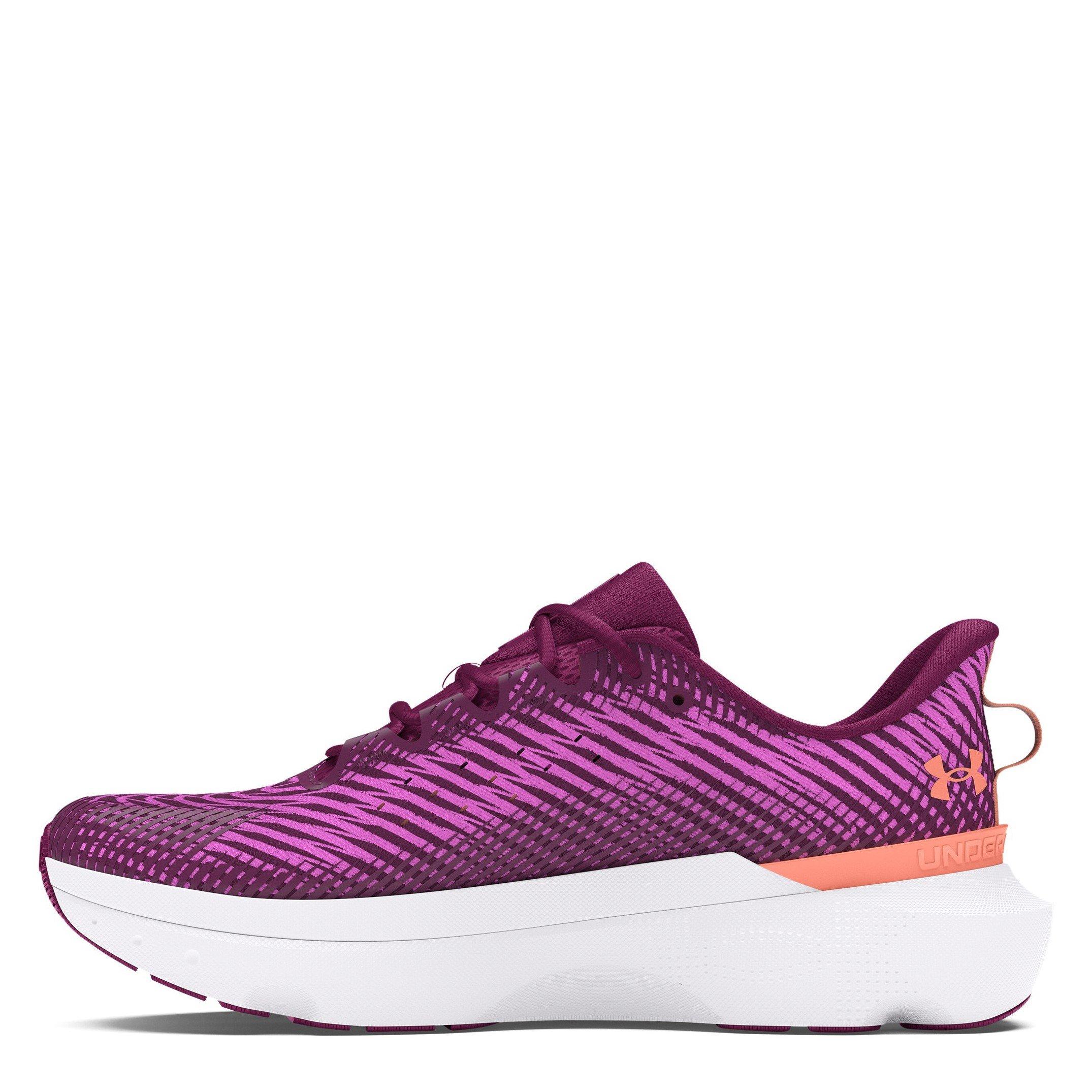 Purple - Under Armour - Infinite Pro Running Shoes Womens - 2
