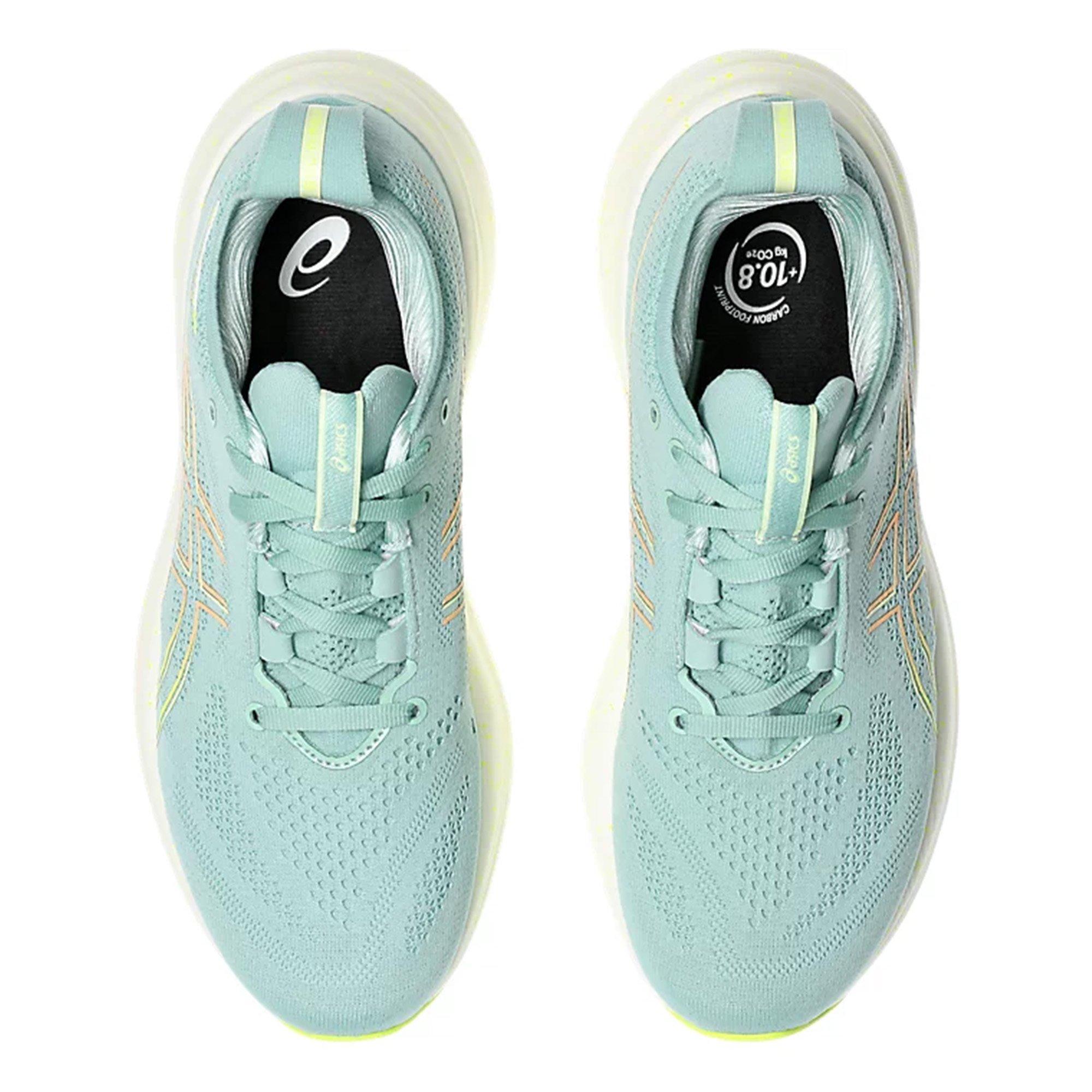 LGHTCELADON/YLW - Asics - GEL Nimbus 26 Womens Running Shoes - 3