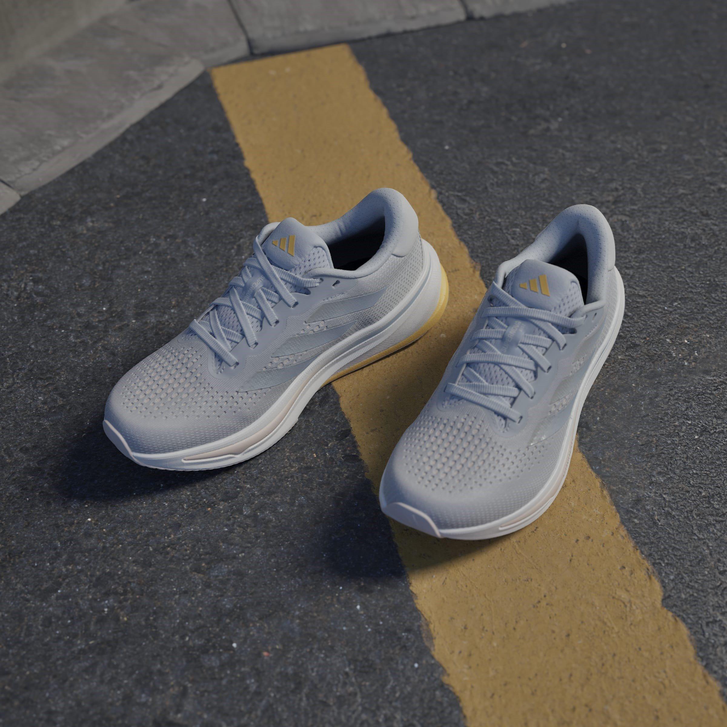 Halo Plava - adidas - Supernova Rise Womens Running Shoes - 12