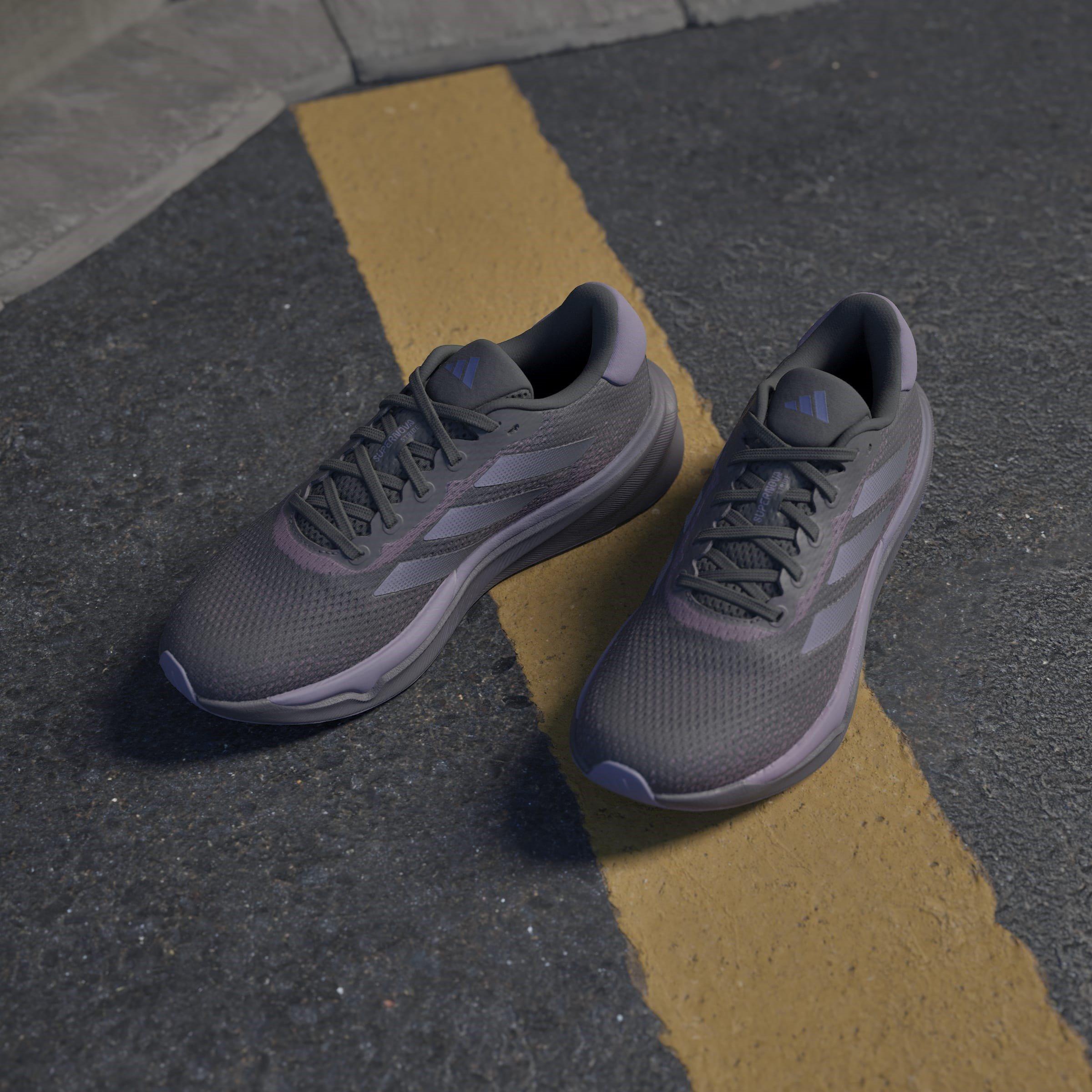 Black - adidas - Supernova Stride Womens Running Shoes - 12