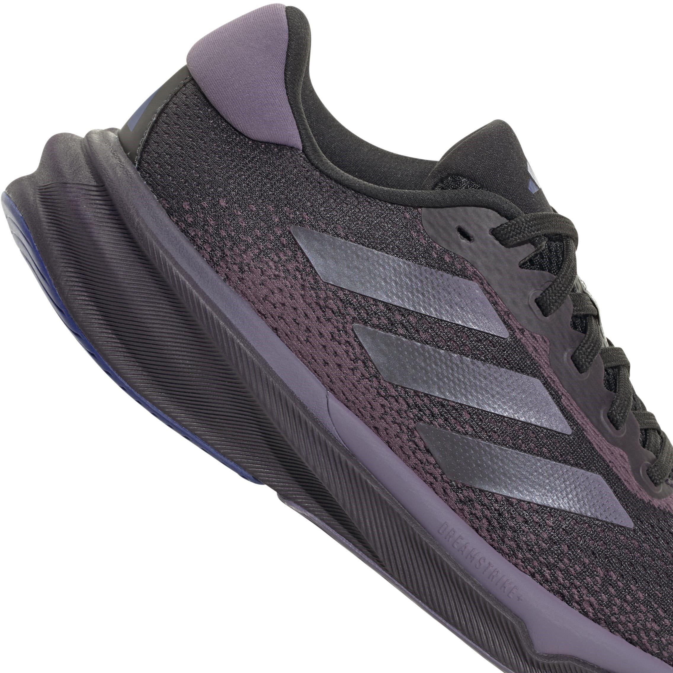 Black - adidas - Supernova Stride Womens Running Shoes - 8