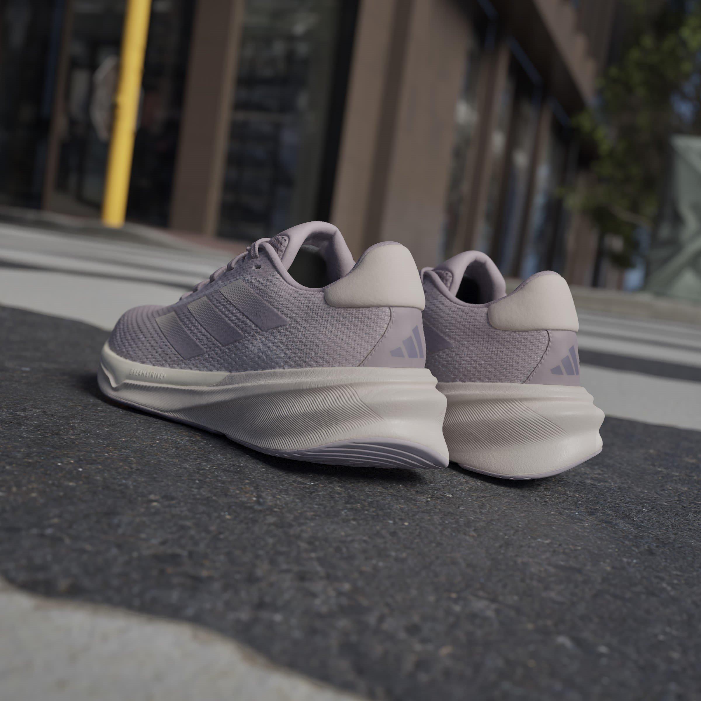 Fig/Grey - adidas - Supernova Stride Womens Running Shoes - 13