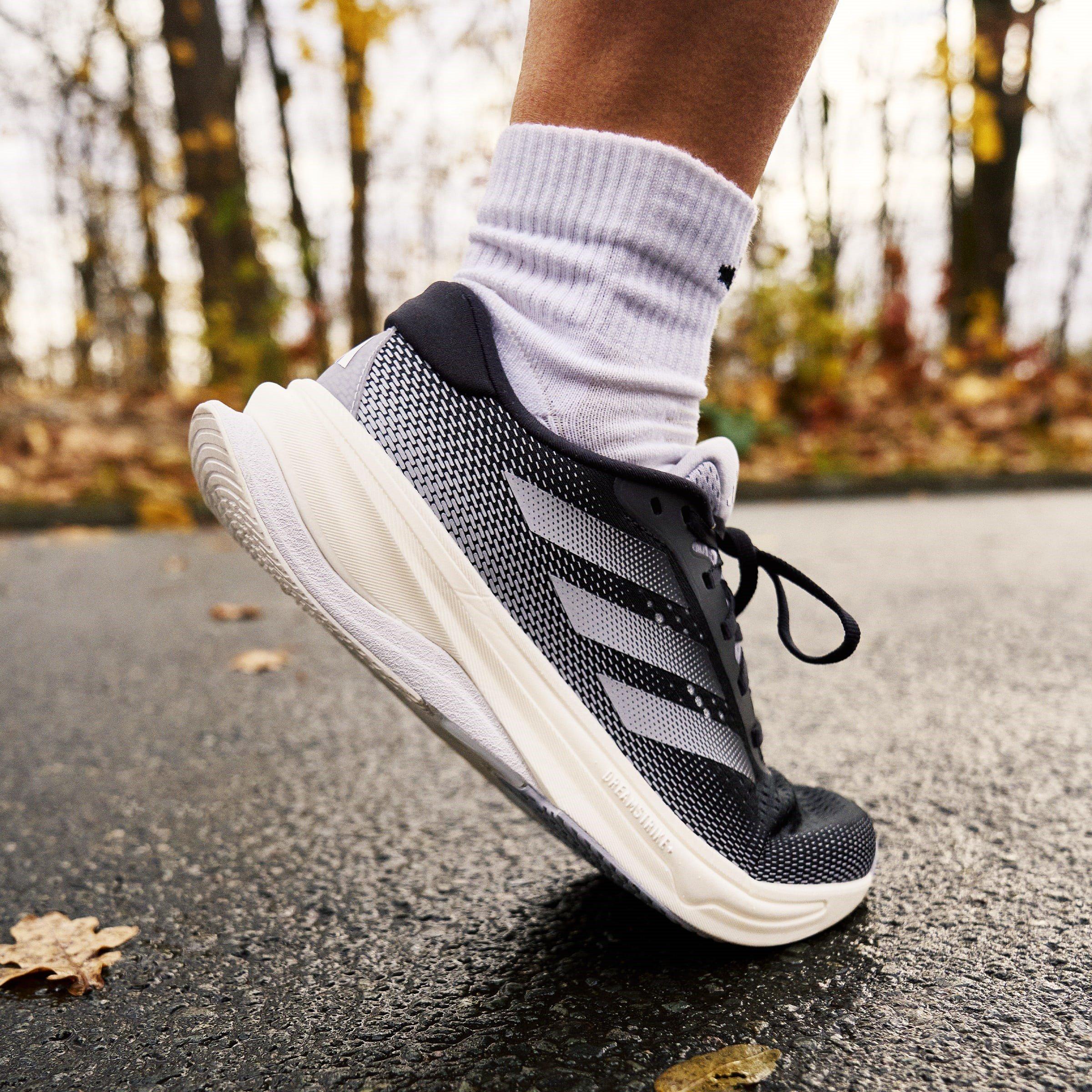 Schwarz/Silber - adidas - Supernova Solution Womens Running Shoes - 10