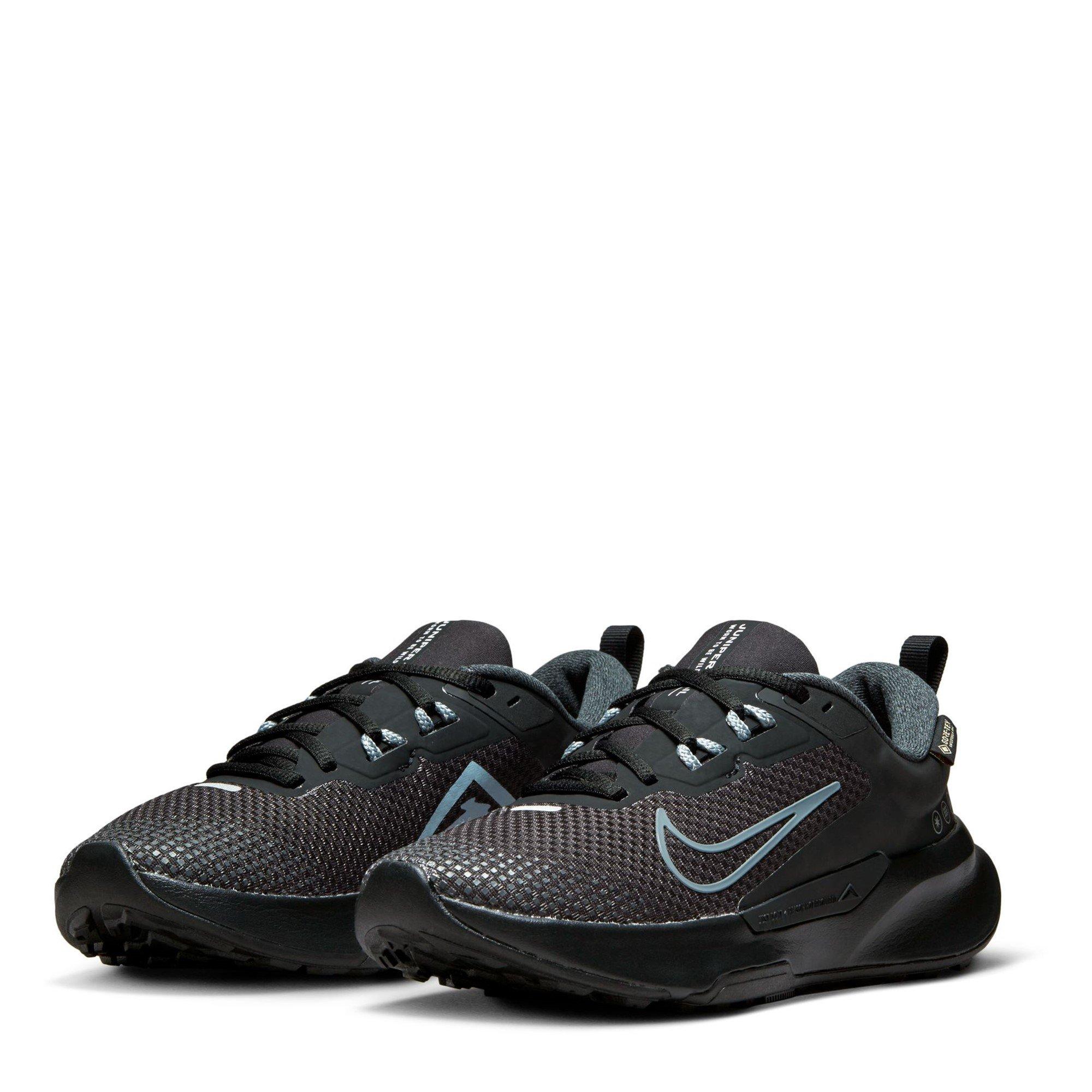 Zwart/Grijs - Nike - Juniper Trail 2 GORE-TEX Women's Waterproof Trail Running Shoes - 4