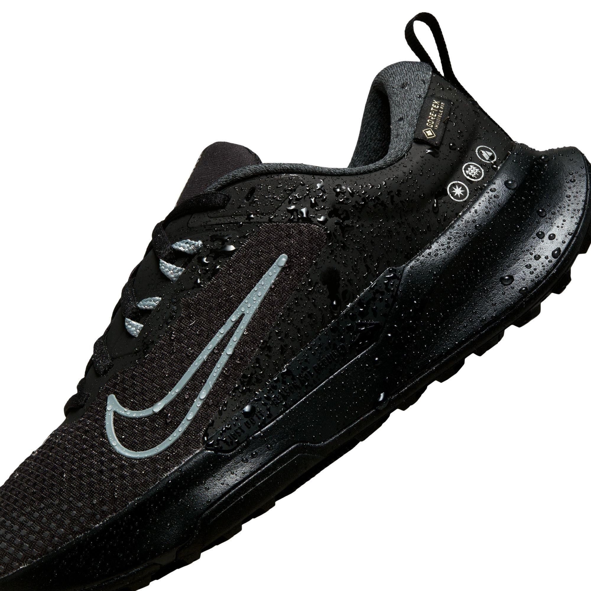Zwart/Grijs - Nike - Juniper Trail 2 GORE-TEX Women's Waterproof Trail Running Shoes - 9