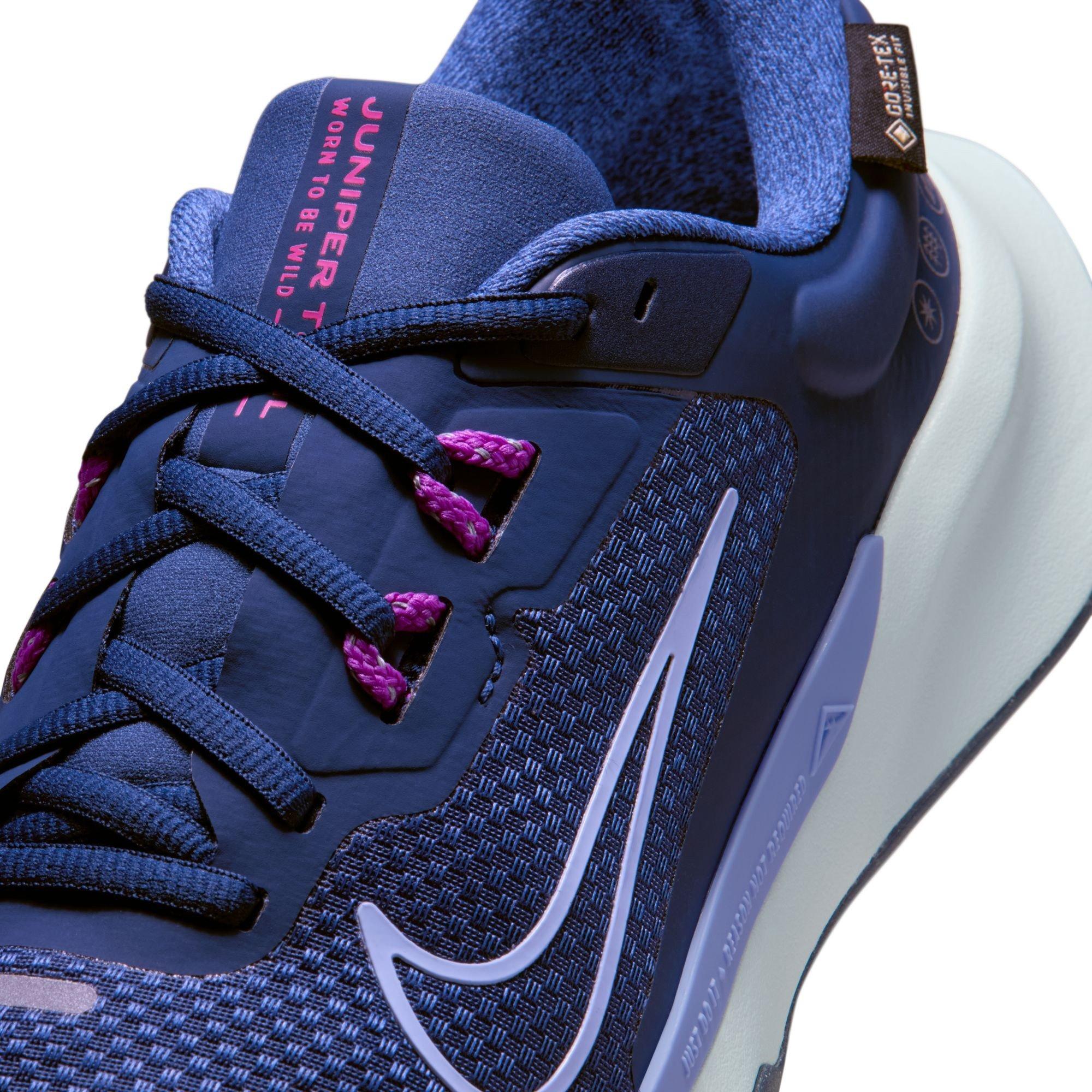 Midnight Navy - Nike - Juniper Trail 2 GORE-TEX Women's Waterproof Trail Running Shoes - 7