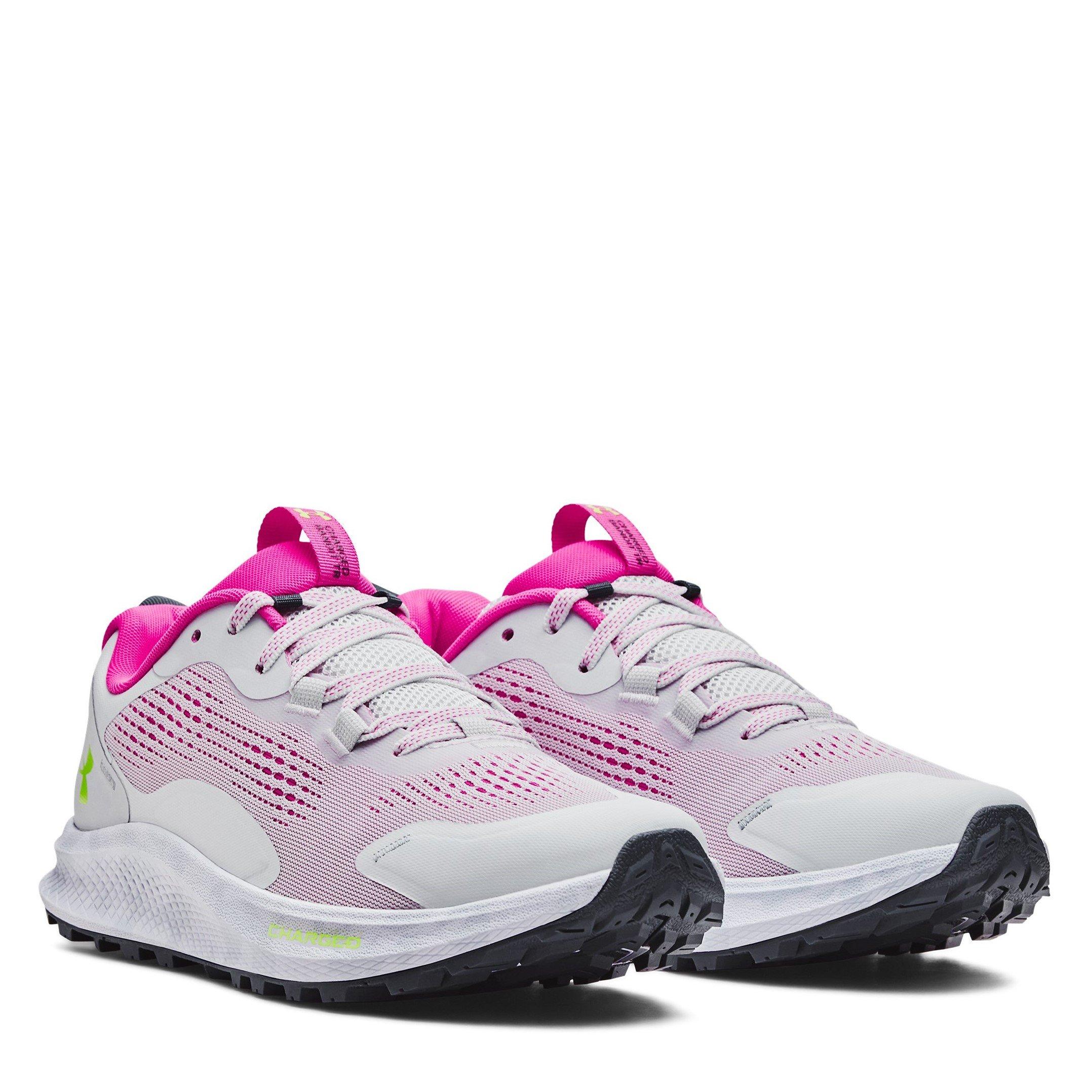 Magla Siva/Roza - Under Armour - Charged Bandit TR 2 Womens Trail Running Shoes - 5